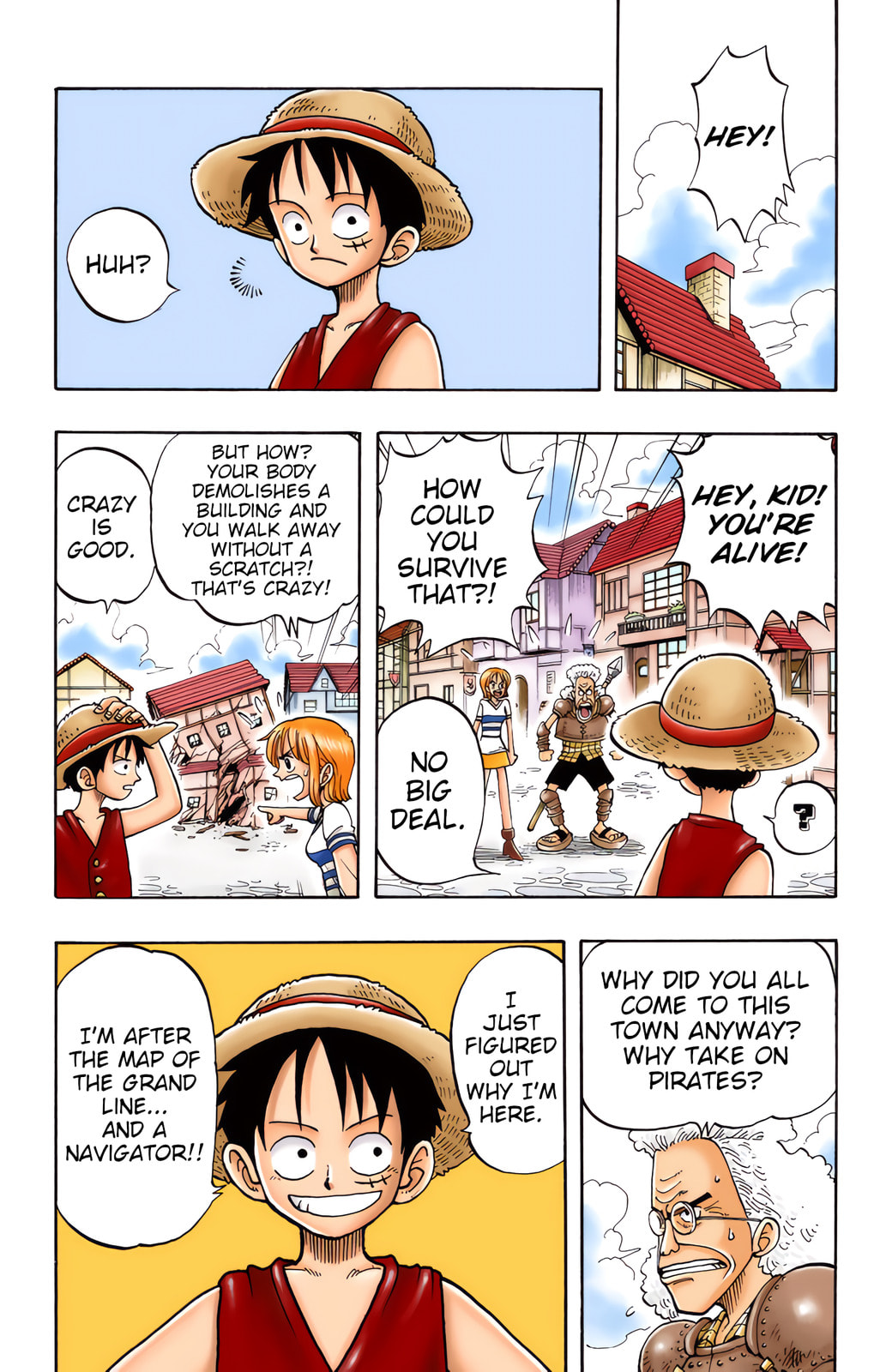 Read One Piece (Colored) chapter 13 image 1 on Lezhin