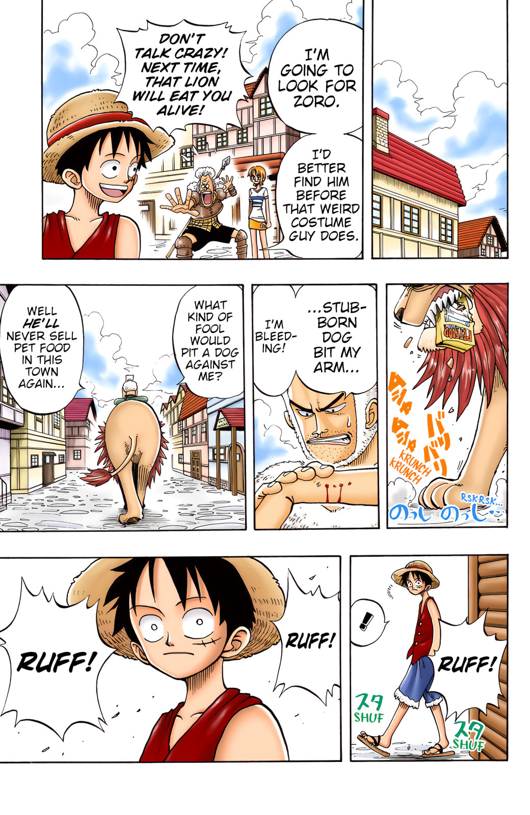 Read One Piece (Colored) chapter 13 image 6 on Lezhin