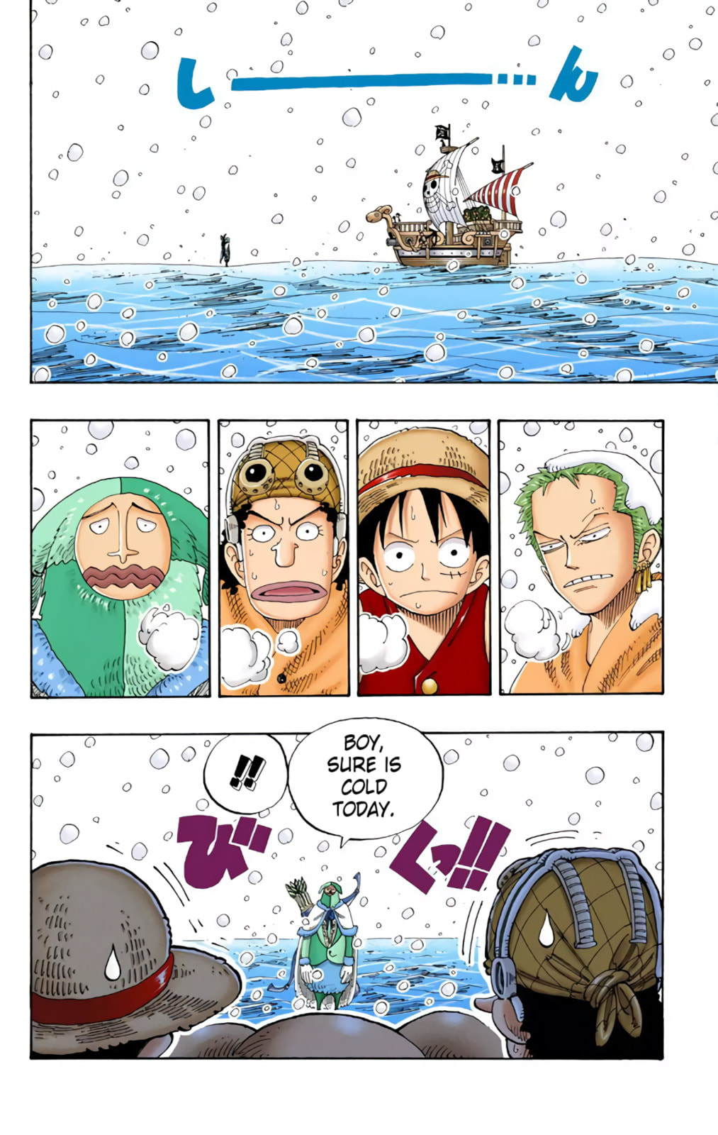 Read One Piece (Colored) chapter 131 image 3 on Lezhin