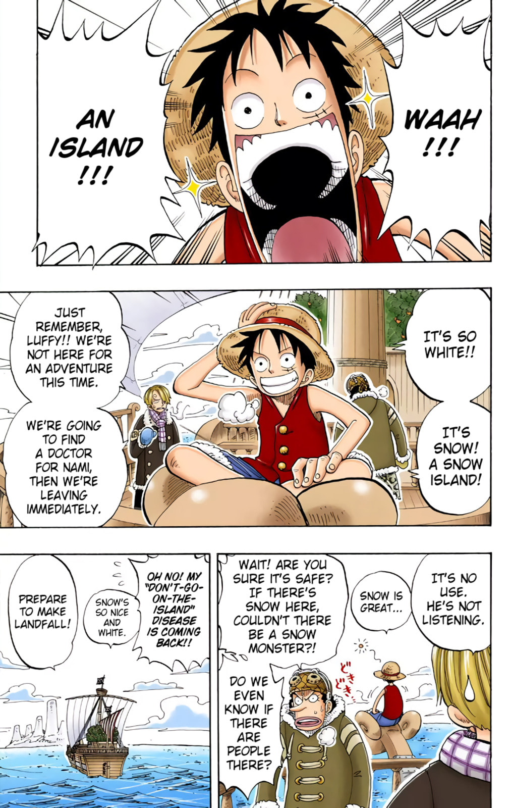 Read One Piece (Colored) chapter 132 image 8 on Lezhin