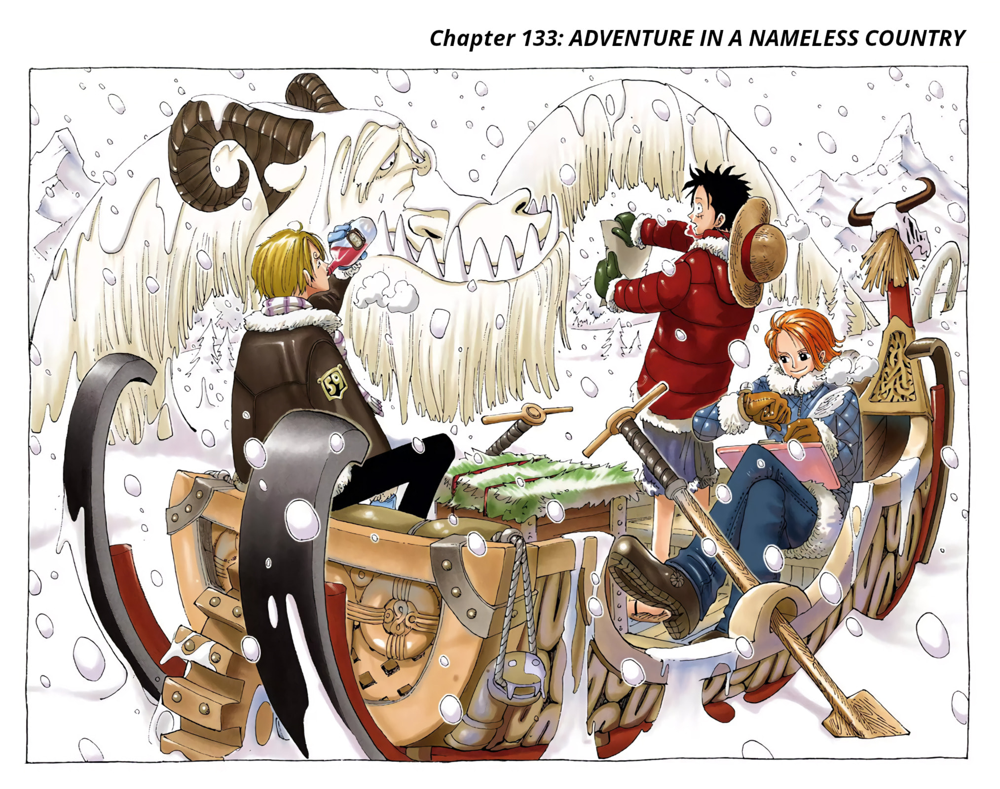 Read One Piece (Colored) chapter 133 image 1 on Lezhin