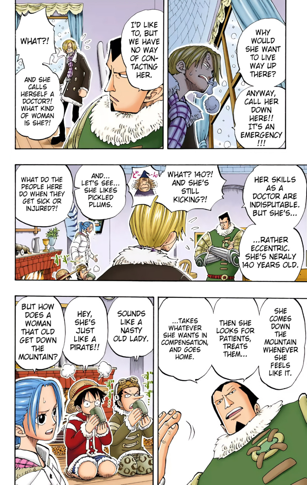 Read One Piece (Colored) chapter 133 image 10 on Lezhin