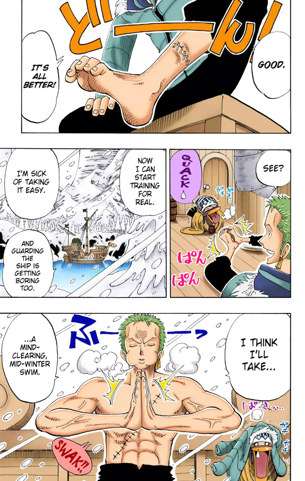 Read One Piece (Colored) chapter 133 image 3 on Lezhin