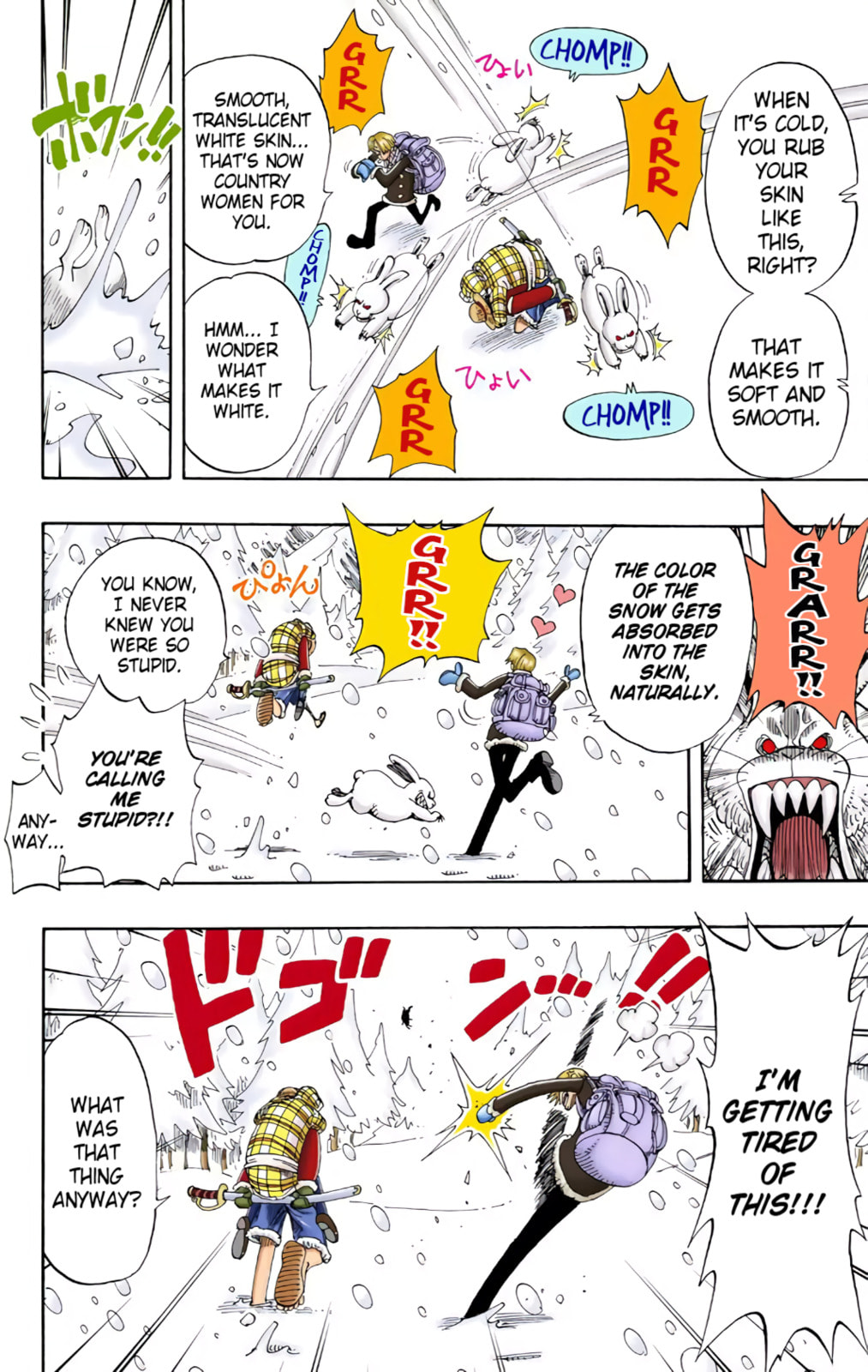 Read One Piece (Colored) chapter 134 image 7 on Lezhin