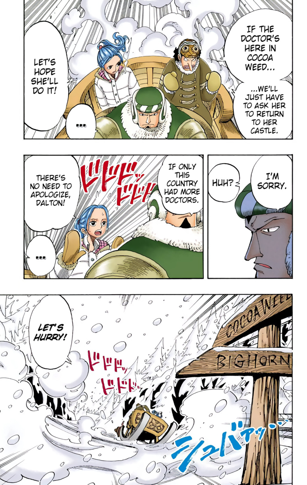 Read One Piece (Colored) chapter 135 image 2 on Lezhin