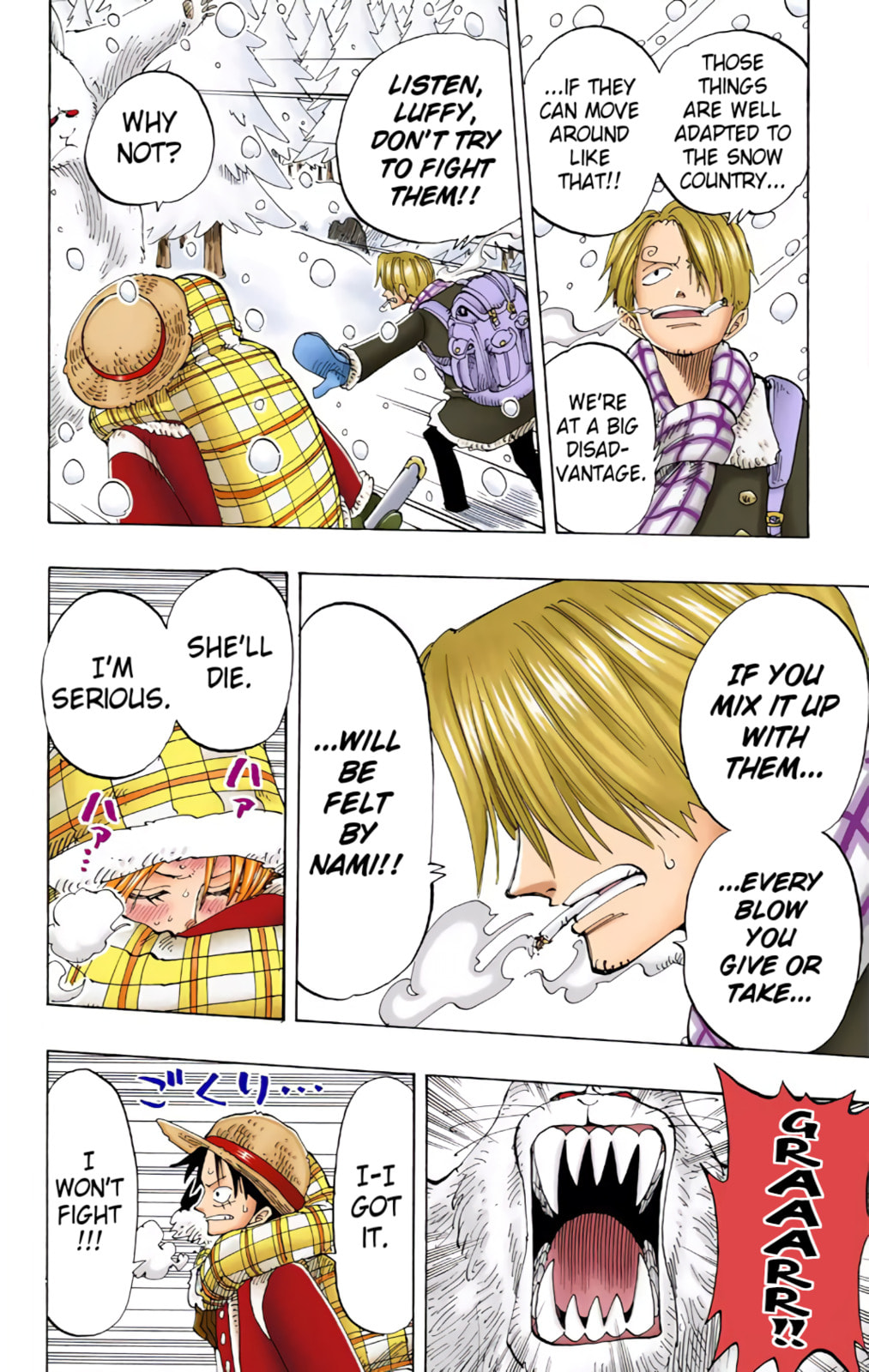 Read One Piece (Colored) chapter 135 image 5 on Lezhin