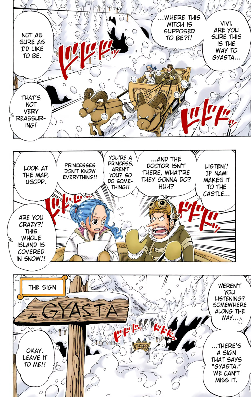 Read One Piece (Colored) chapter 136 image 3 on Lezhin