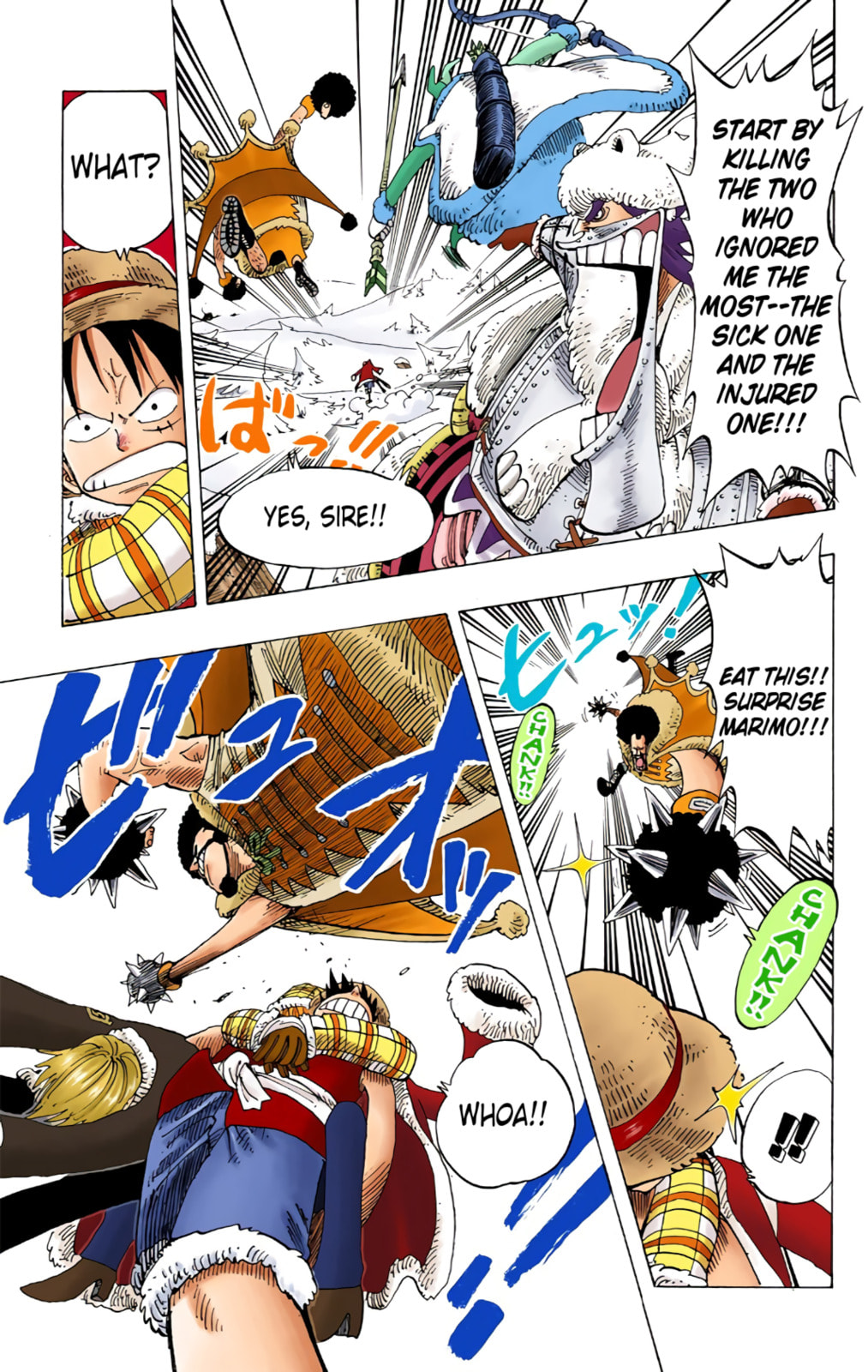 Read One Piece (Colored) chapter 138 image 2 on Lezhin