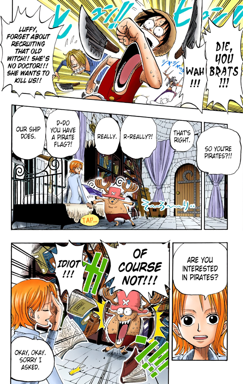 Read One Piece (Colored) chapter 140 image 7 on Lezhin