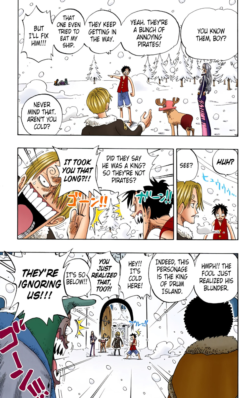 Read One Piece (Colored) chapter 146 image 4 on Lezhin