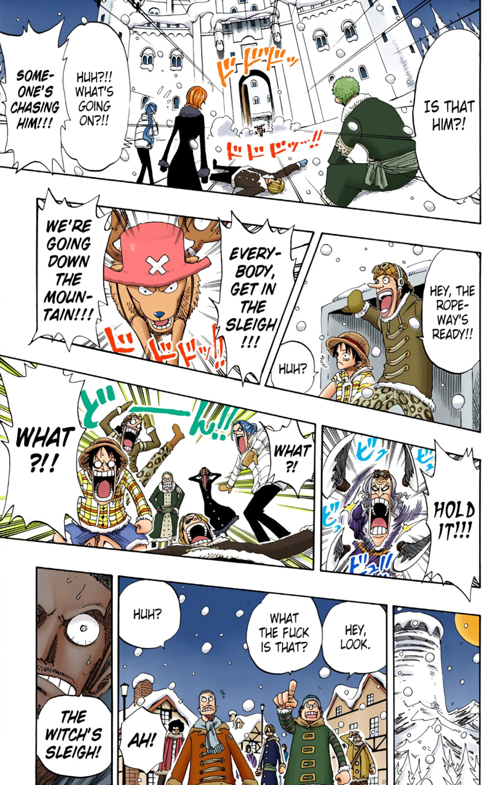 Read One Piece (Colored) chapter 153 image 8 on Lezhin