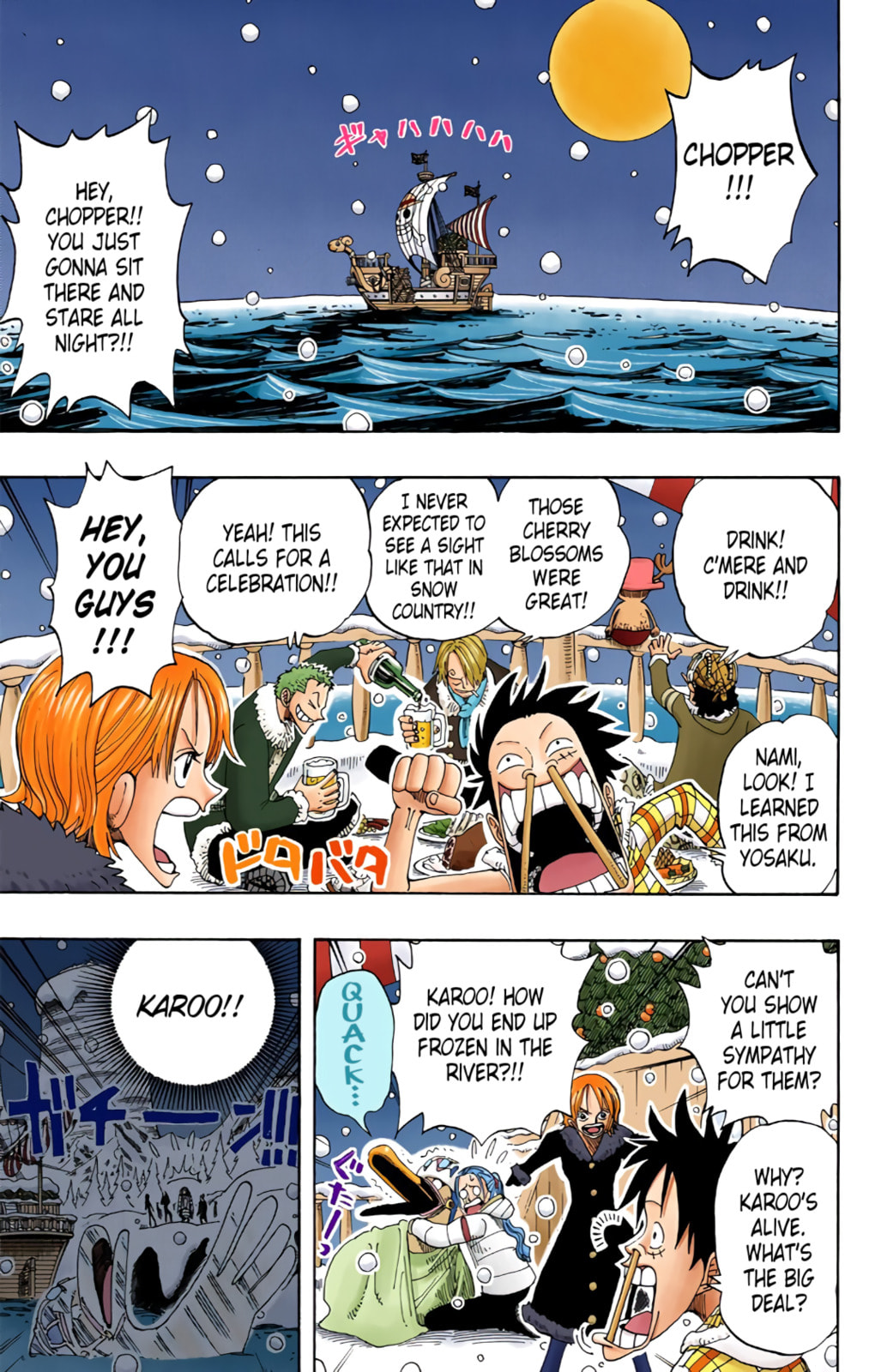 Read One Piece (Colored) chapter 154 image 8 on Lezhin