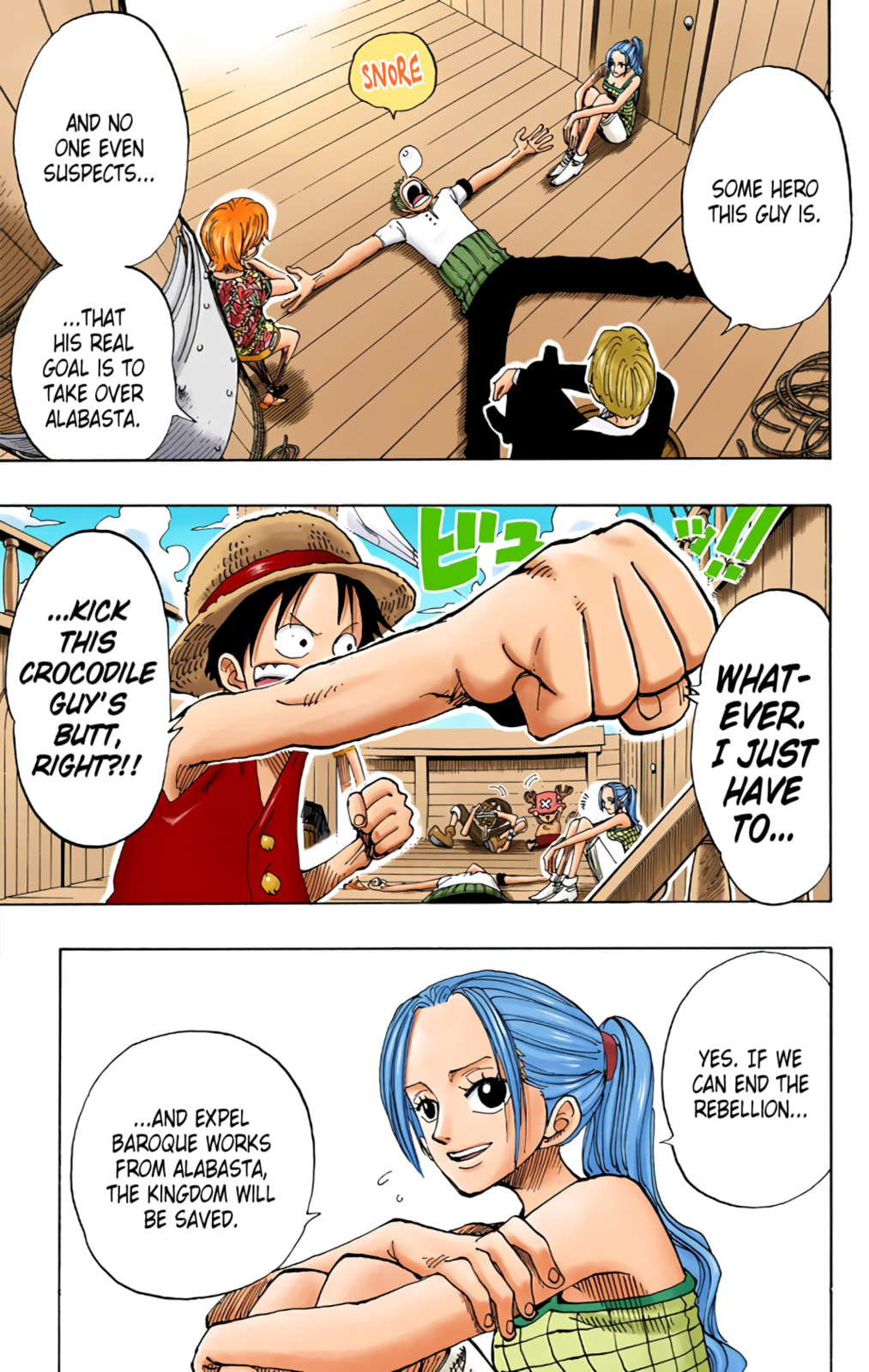 Read One Piece (Colored) chapter 155 image 13 on Lezhin