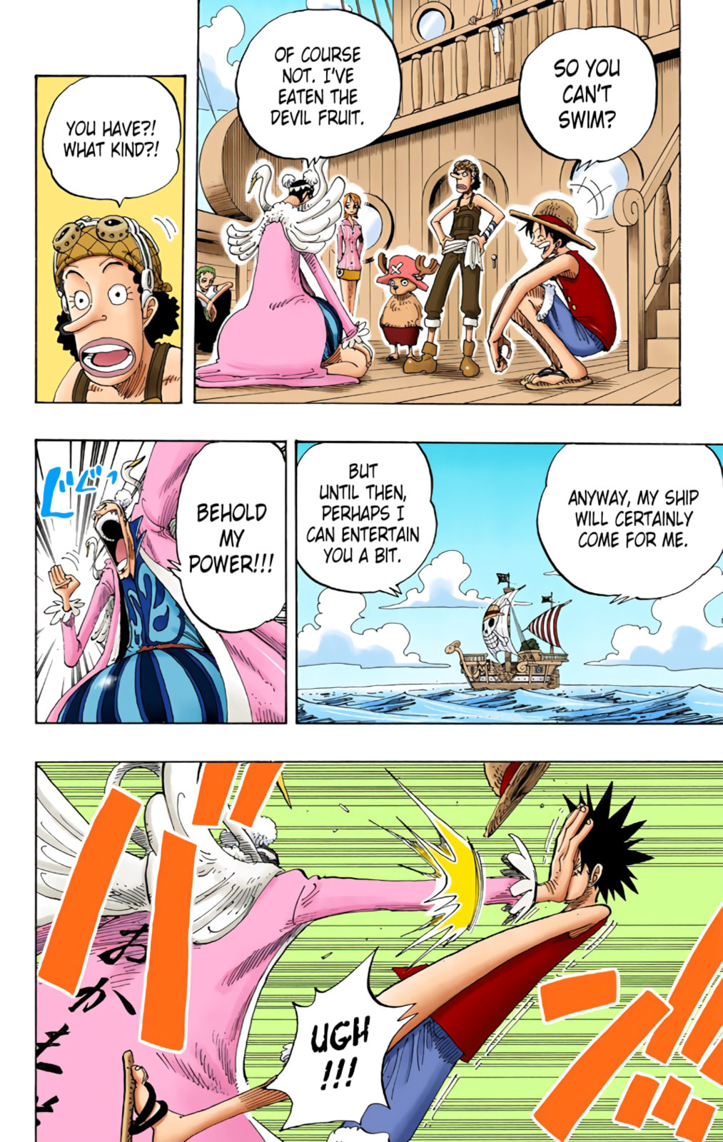 Read One Piece (Colored) chapter 156 image 8 on Lezhin