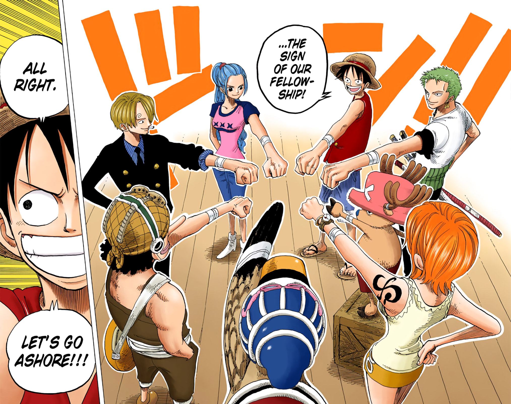 Read One Piece (Colored) chapter 157 image 8 on Lezhin