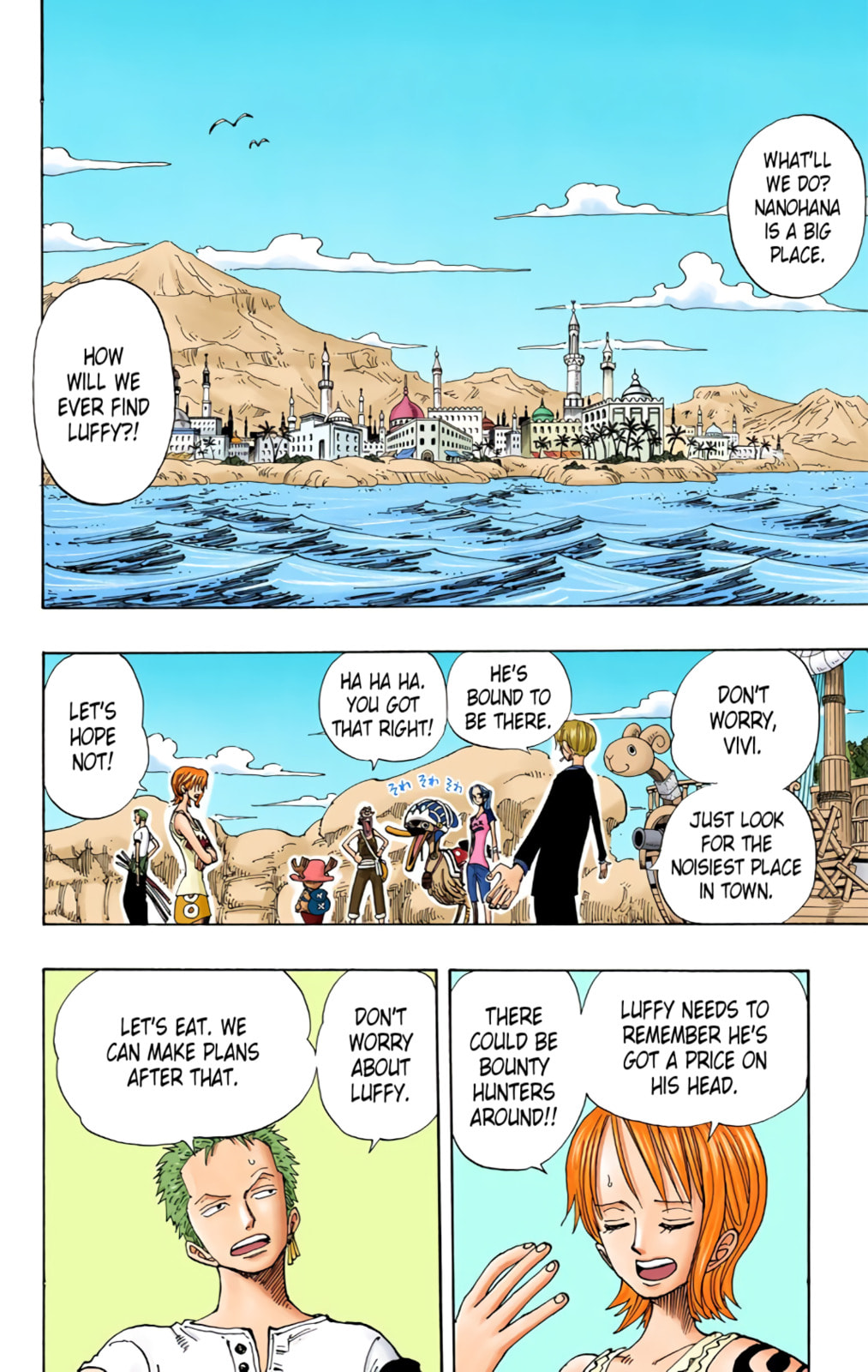 Read One Piece (Colored) chapter 158 image 1 on Lezhin