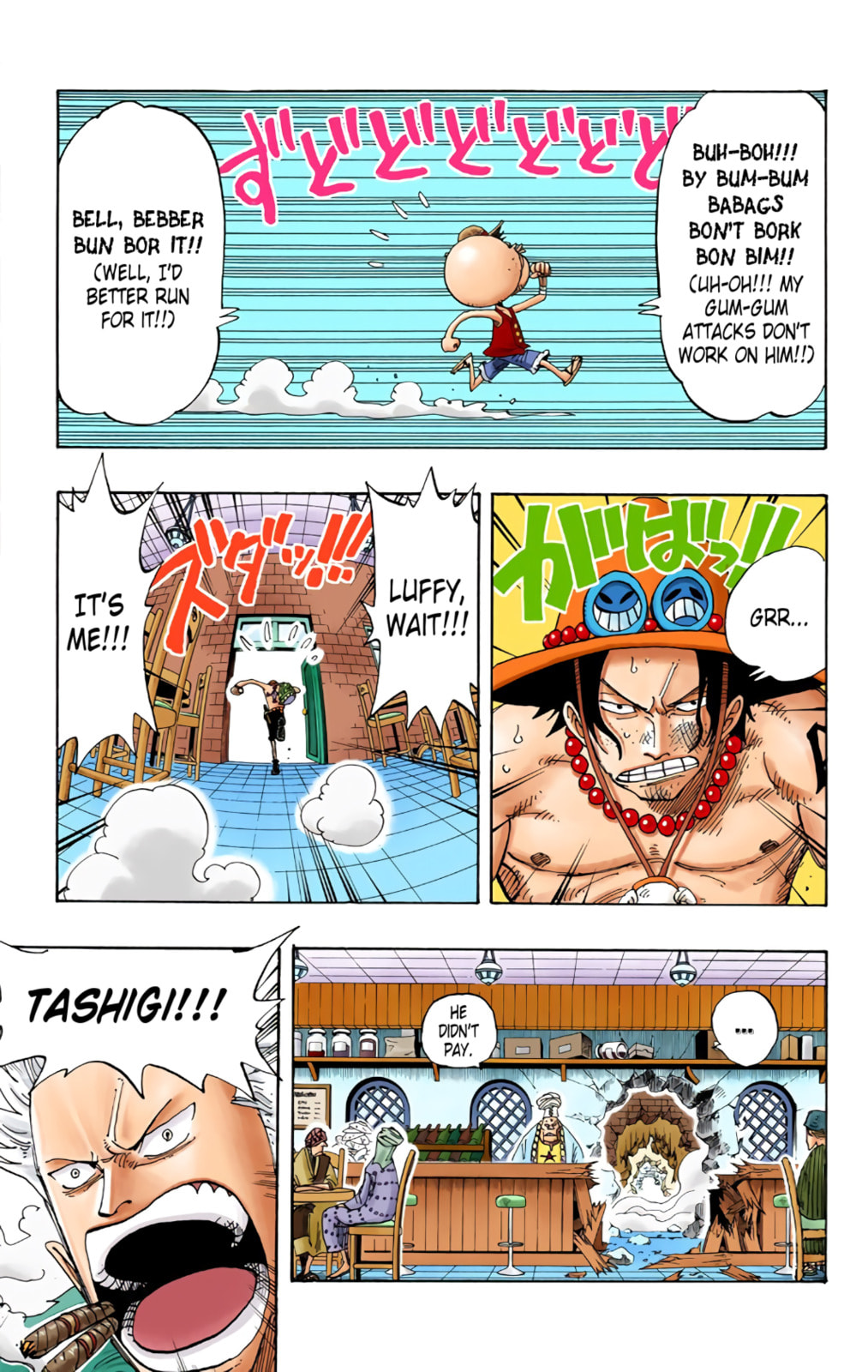 Read One Piece (Colored) chapter 158 image 10 on Lezhin