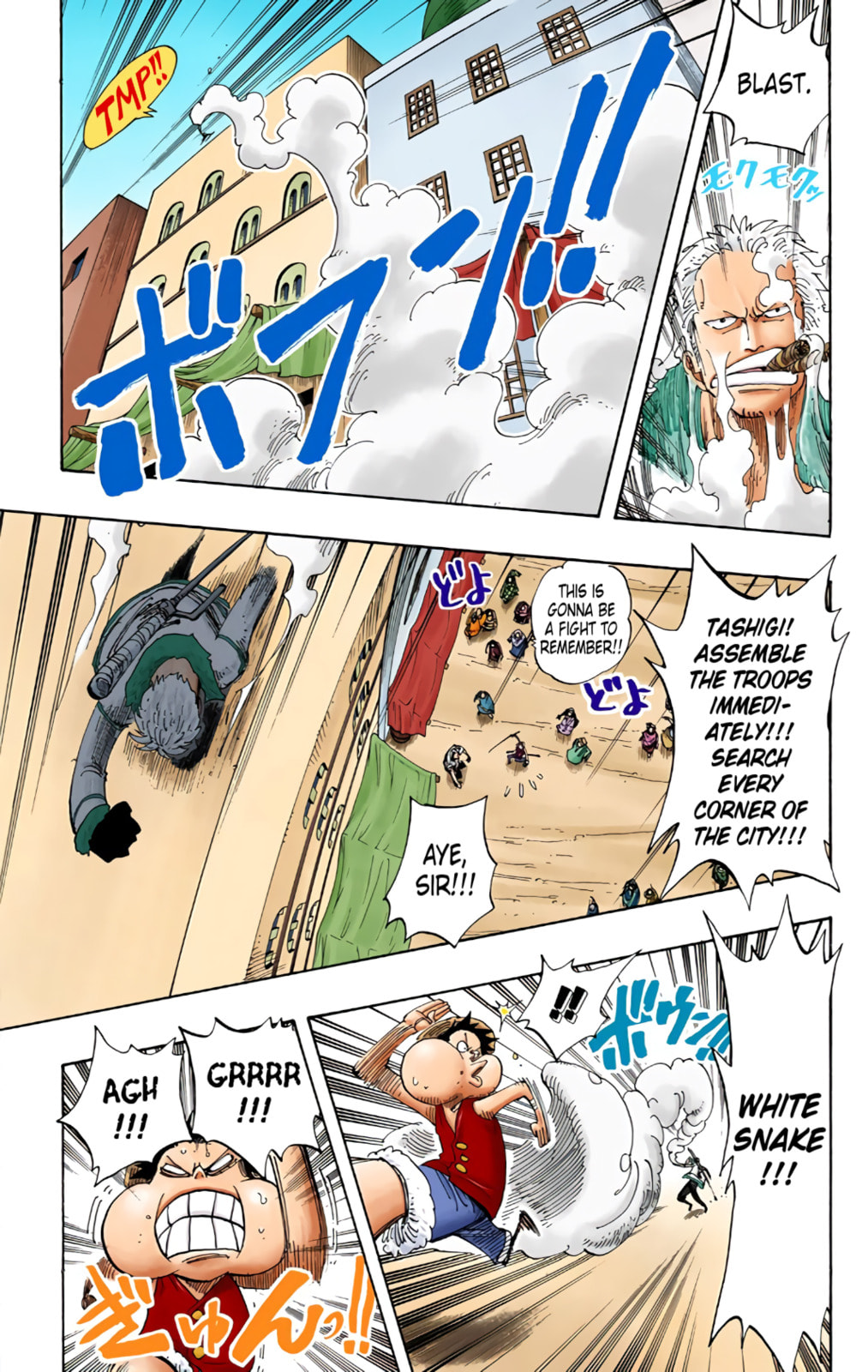 Read One Piece (Colored) chapter 158 image 12 on Lezhin