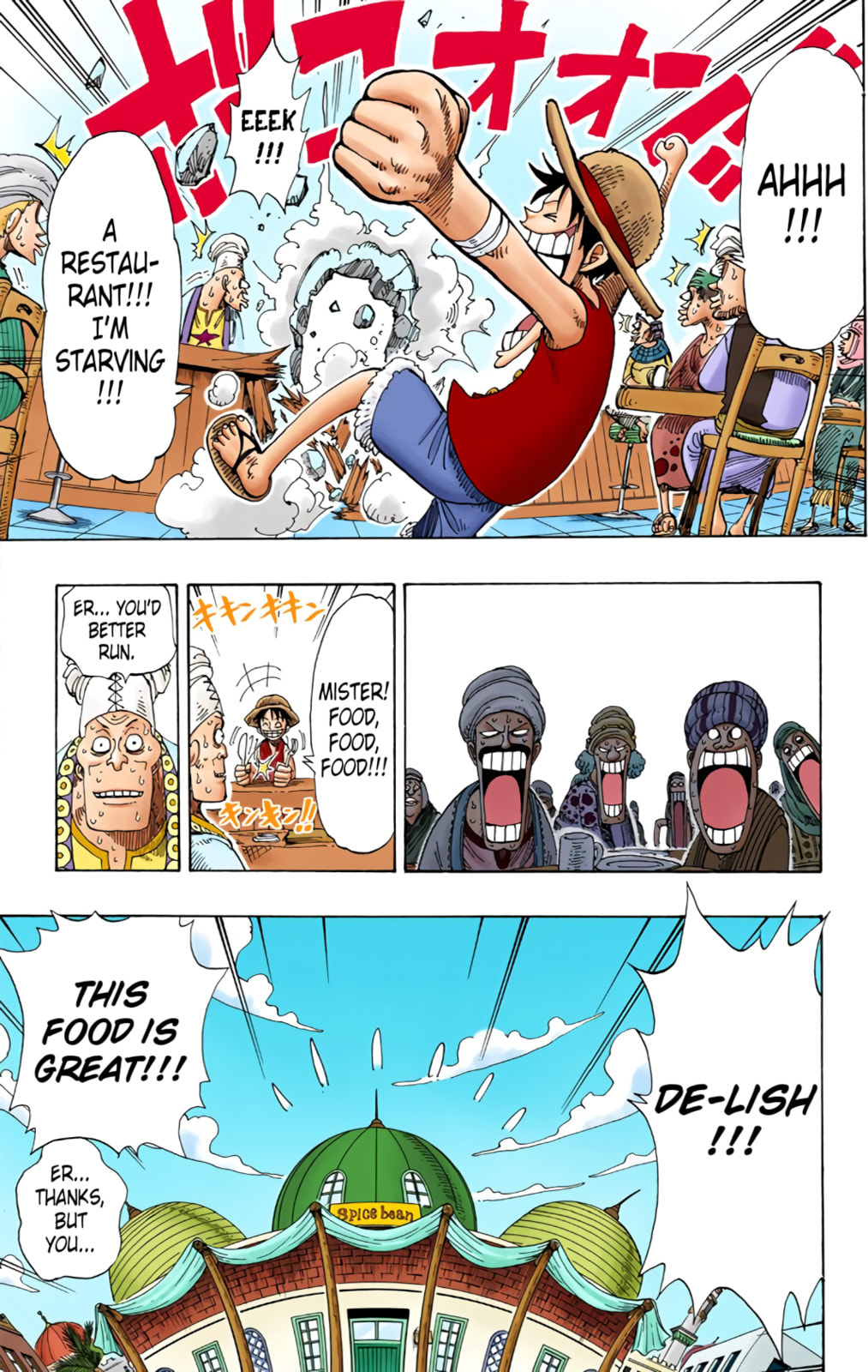 Read One Piece (Colored) chapter 158 image 6 on Lezhin