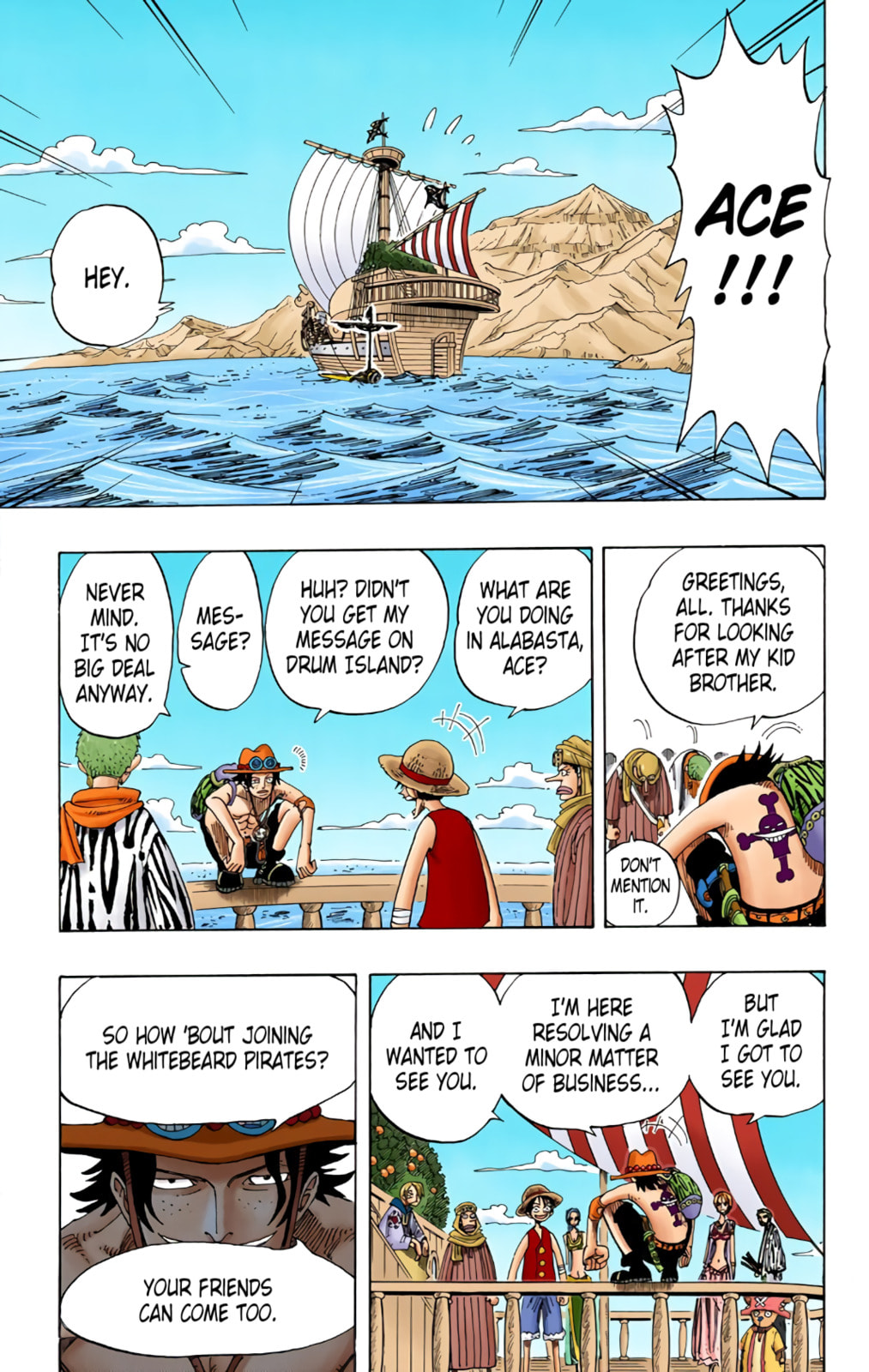 Read One Piece (Colored) chapter 159 image 8 on Lezhin