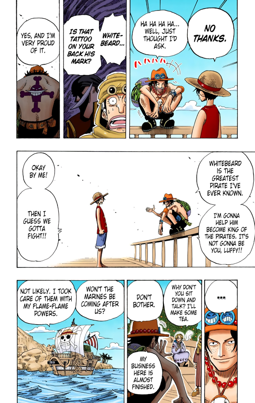 Read One Piece (Colored) chapter 159 image 9 on Lezhin
