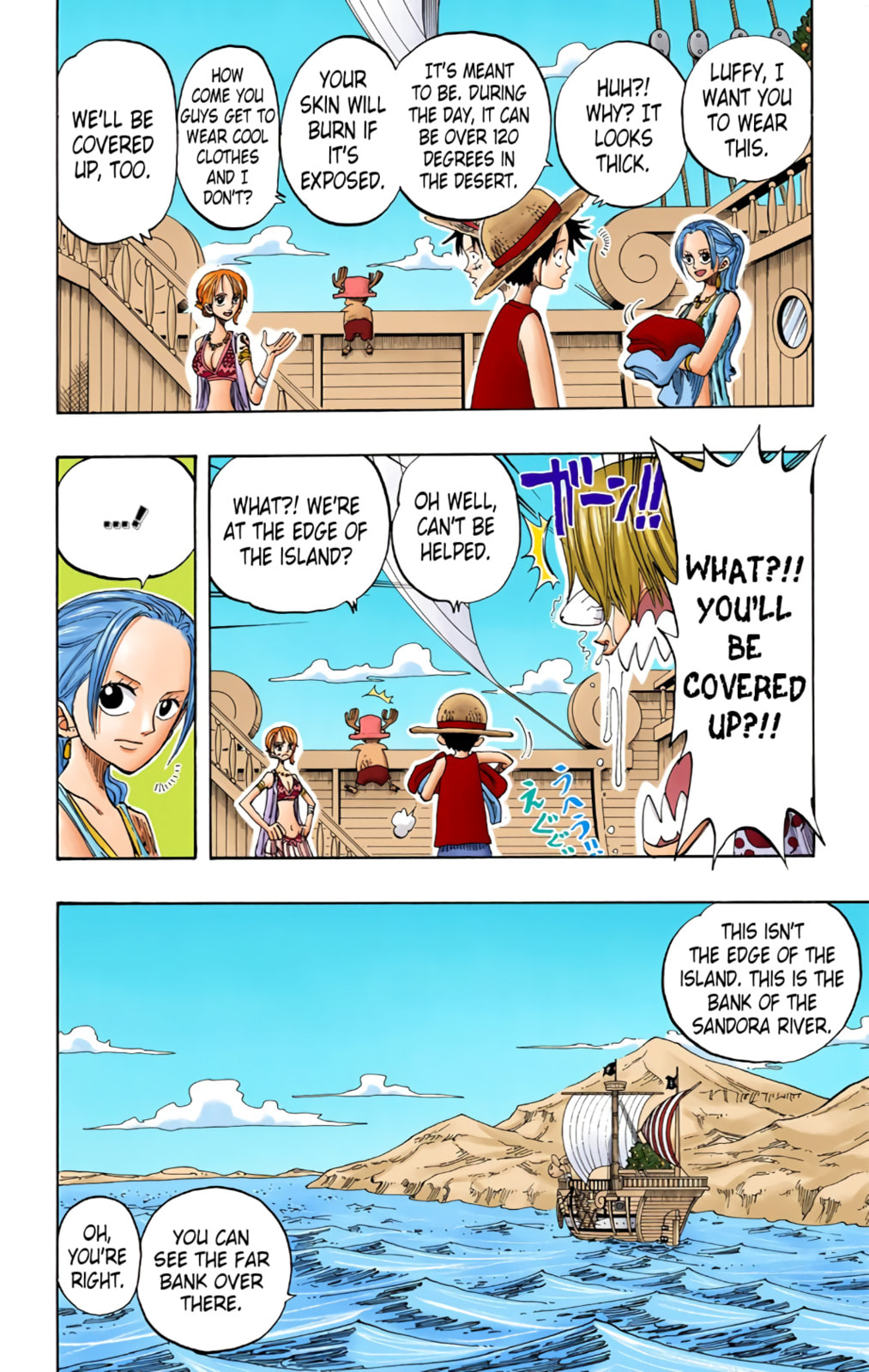 Read One Piece (Colored) chapter 160 image 3 on Lezhin