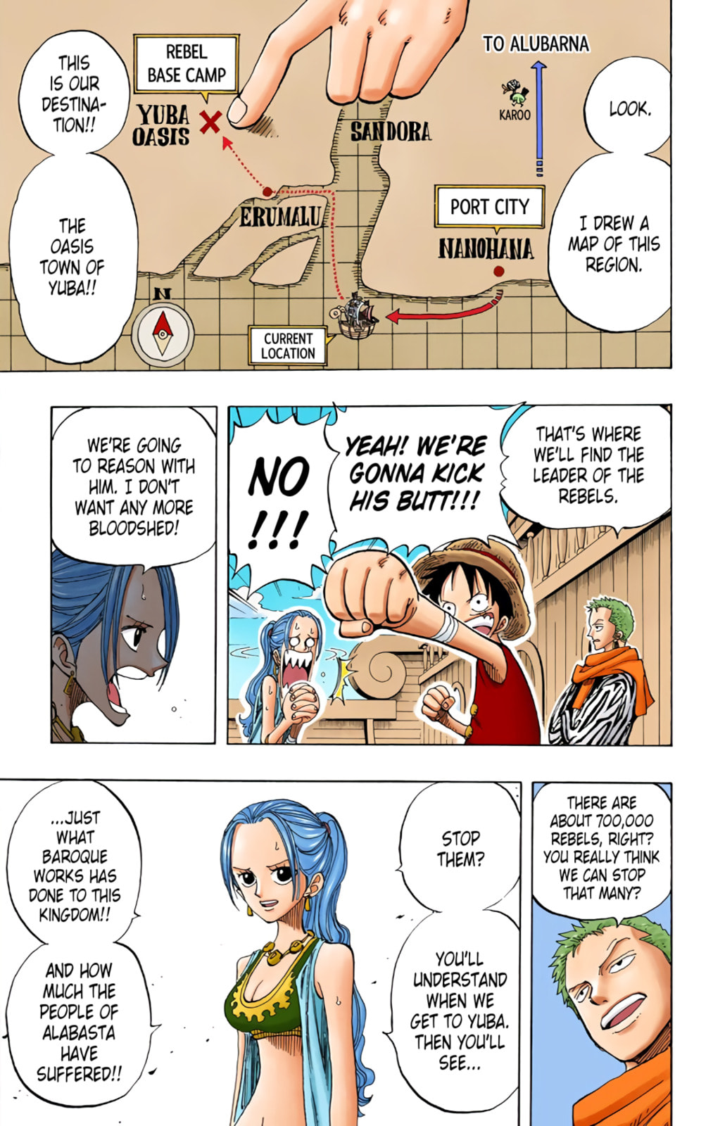 Read One Piece (Colored) chapter 160 image 4 on Lezhin