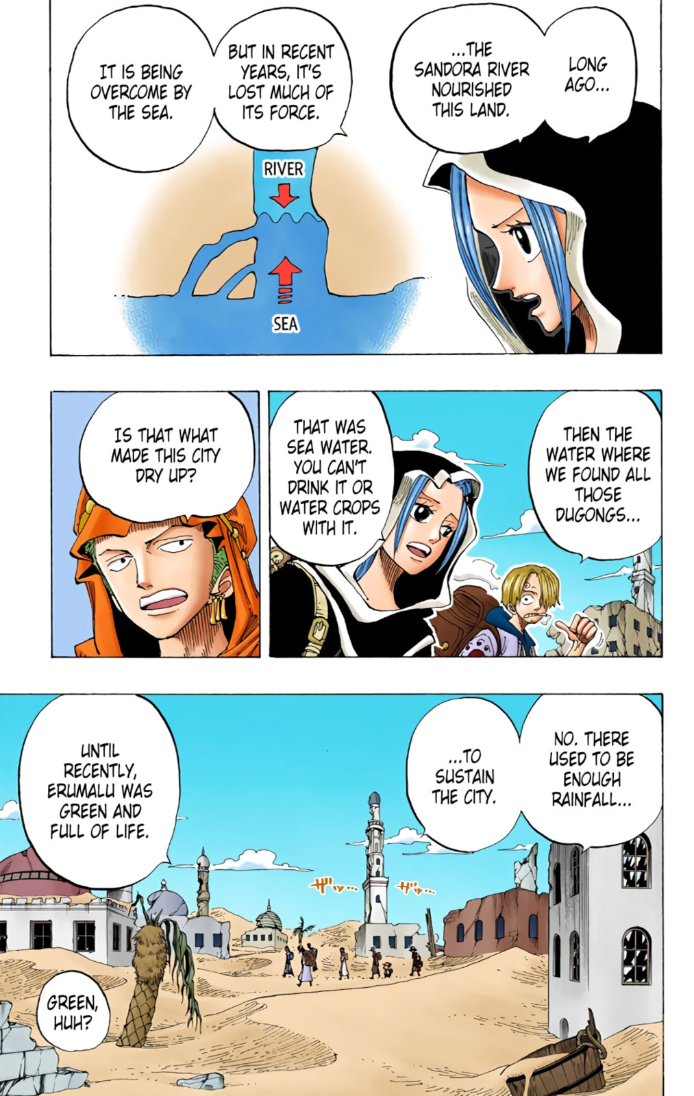 Read One Piece (Colored) chapter 161 image 7 on Lezhin
