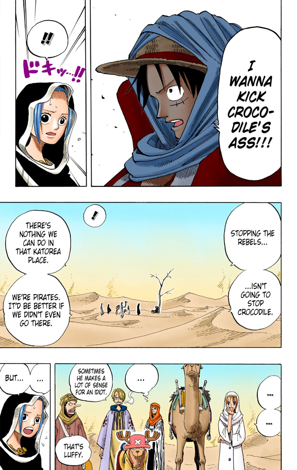 Read One Piece (Colored) chapter 166 image 14 on Lezhin
