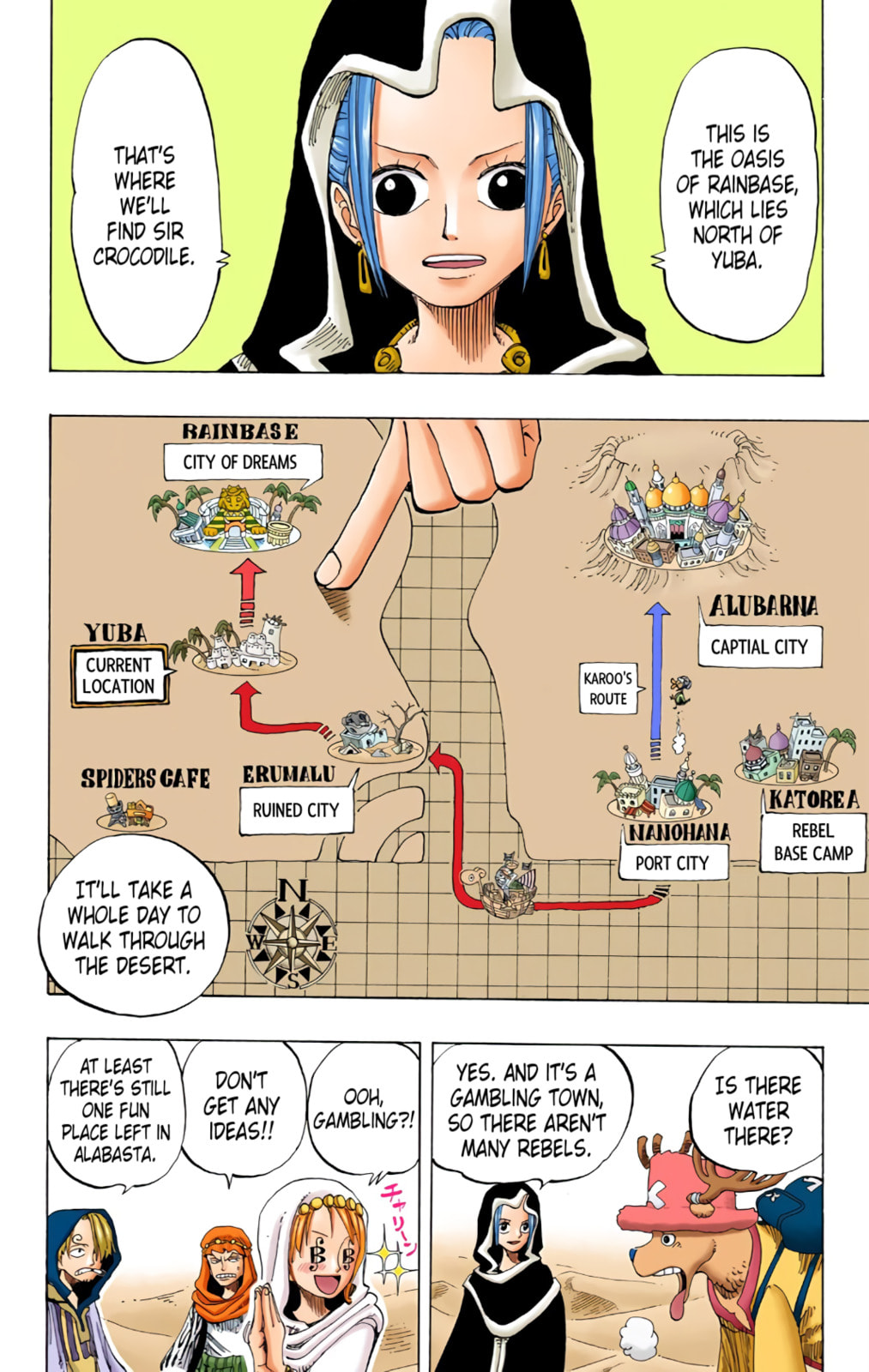 Read One Piece (Colored) chapter 167 image 2 on Lezhin
