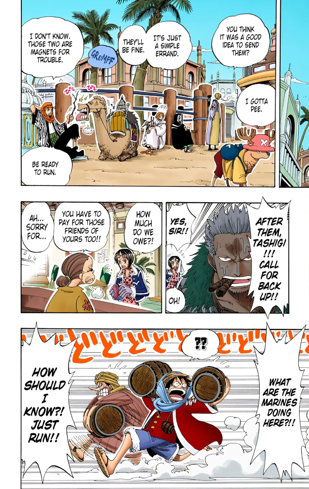 Read One Piece (Colored) chapter 168 image 7 on Lezhin