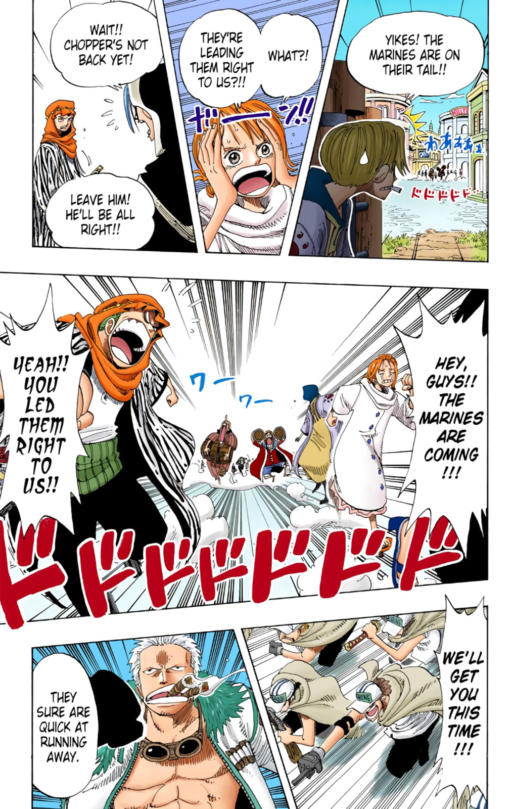 Read One Piece (Colored) chapter 168 image 8 on Lezhin