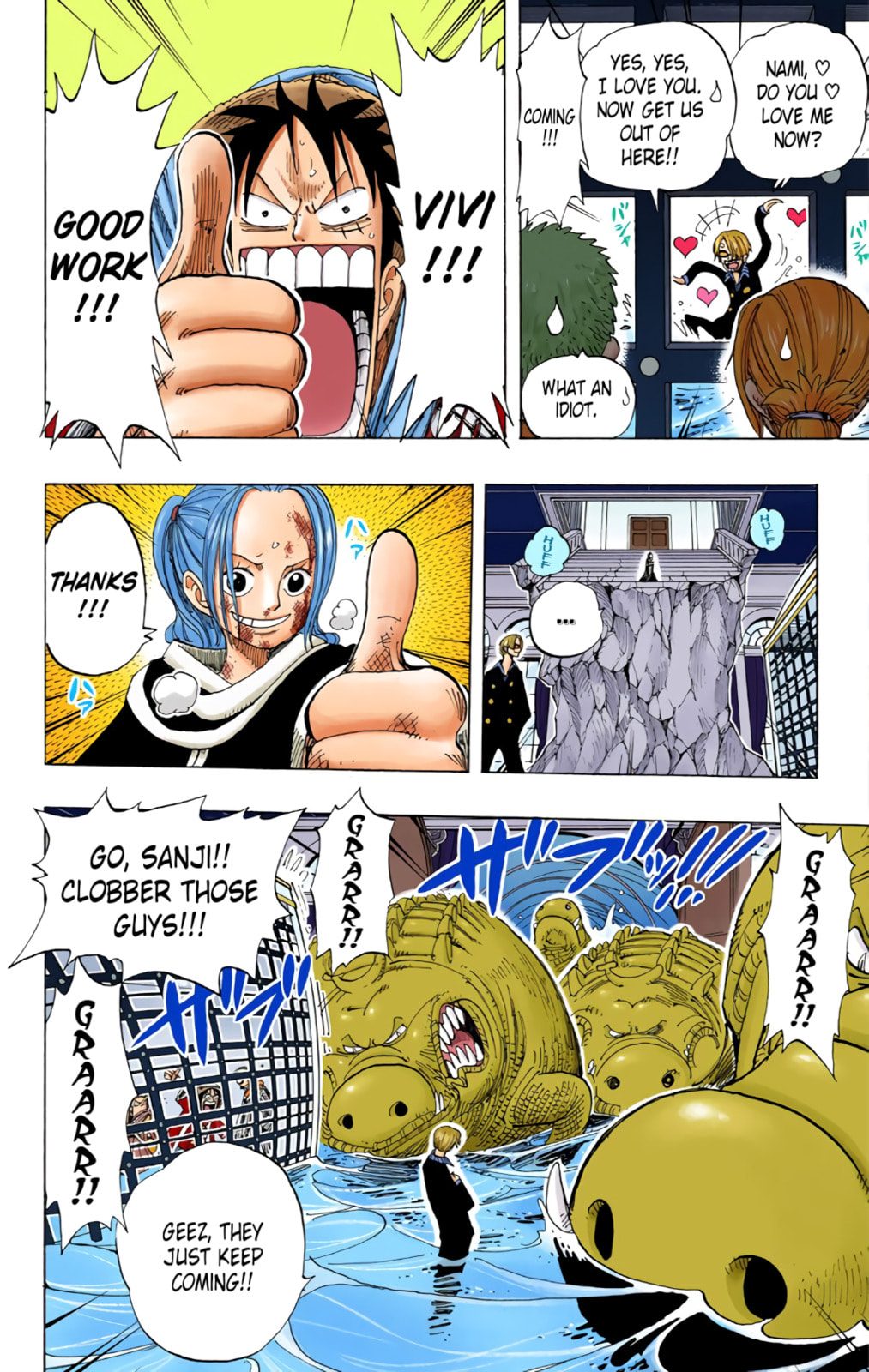 Read One Piece (Colored) chapter 175 image 14 on Lezhin