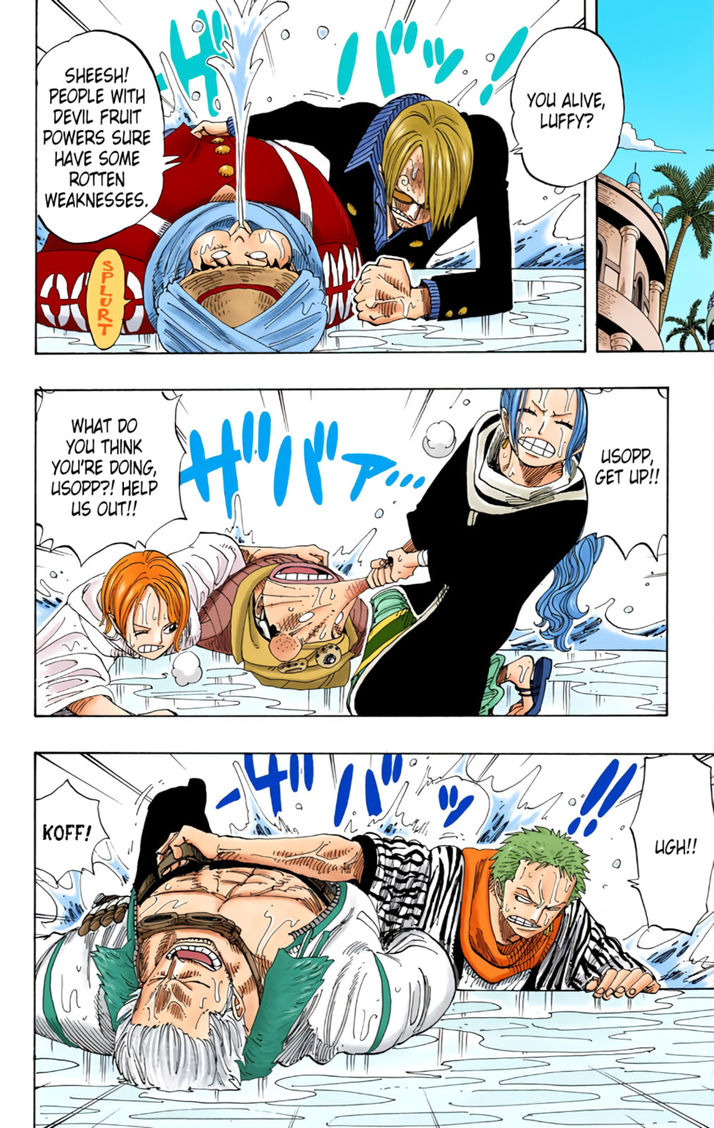 Read One Piece (Colored) chapter 176 image 7 on Lezhin