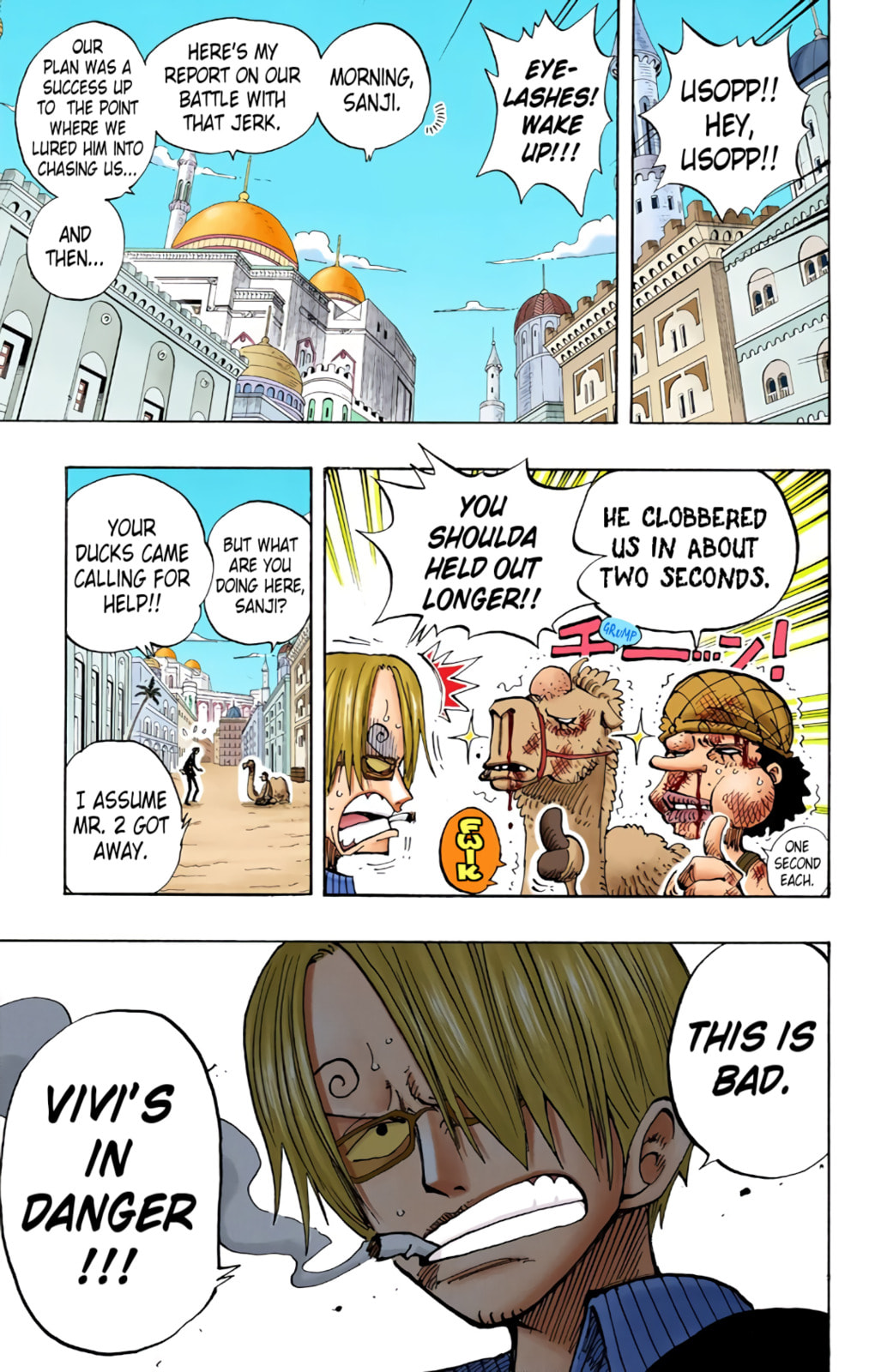 Read One Piece (Colored) chapter 182 image 15 on Lezhin