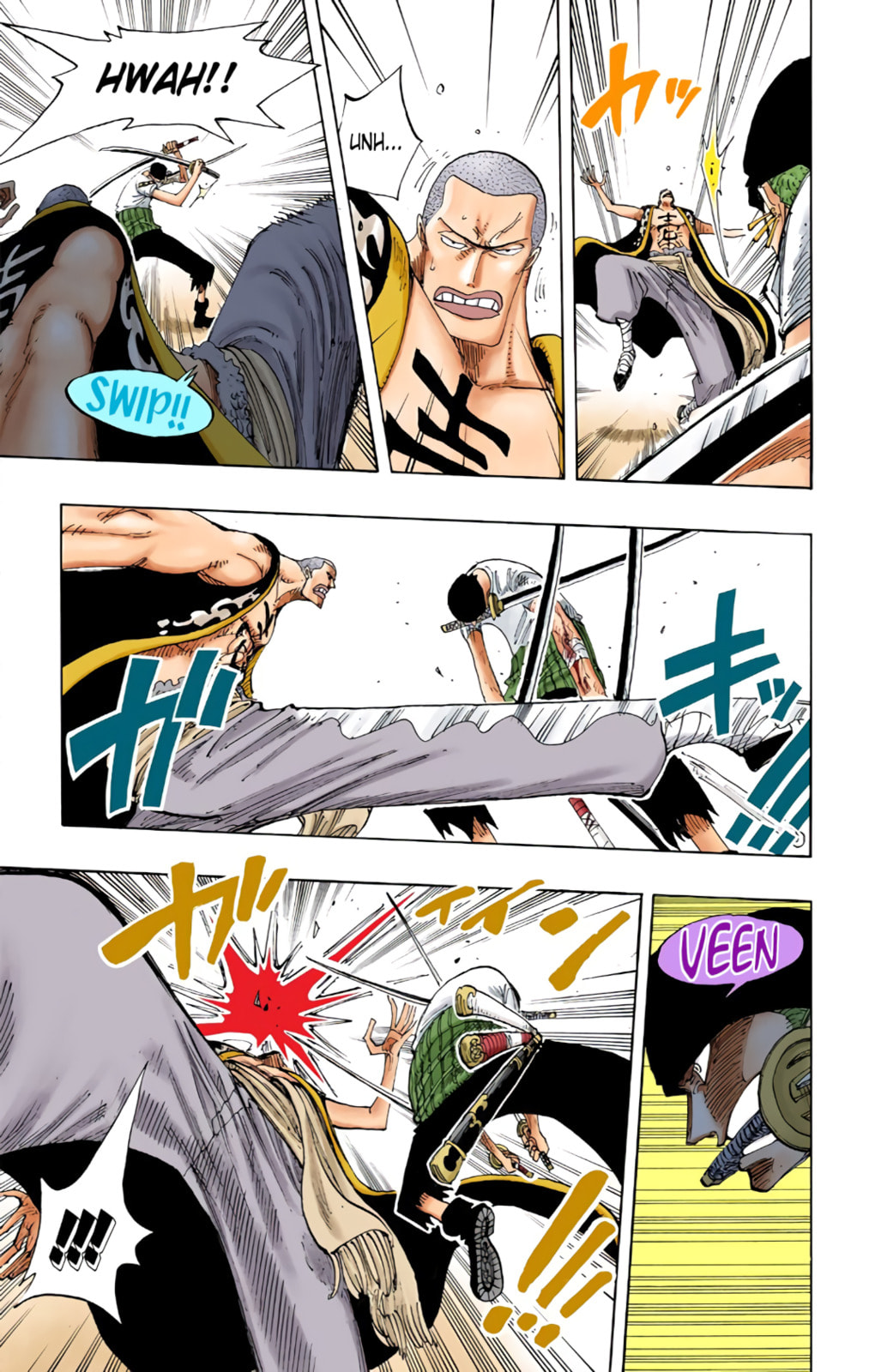 Read One Piece (Colored) chapter 195 image 4 on Lezhin