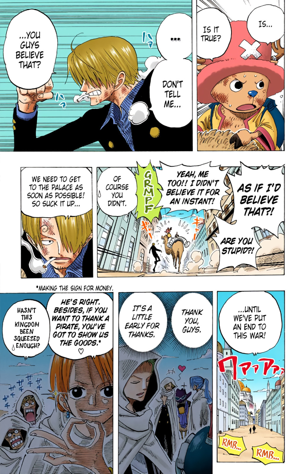 Read One Piece (Colored) chapter 196 image 14 on Lezhin