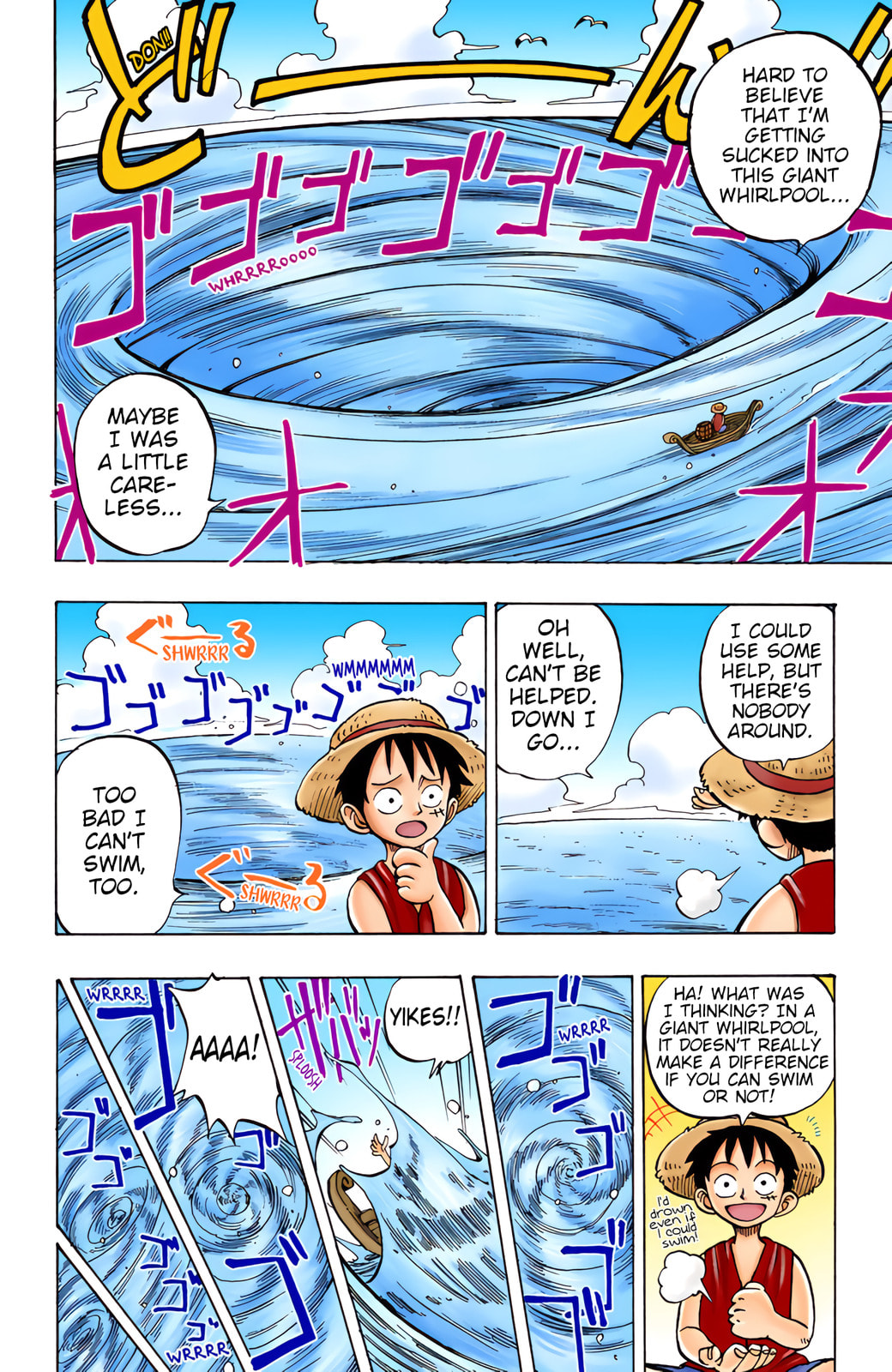 Read One Piece (Colored) chapter 2 image 1 on Lezhin