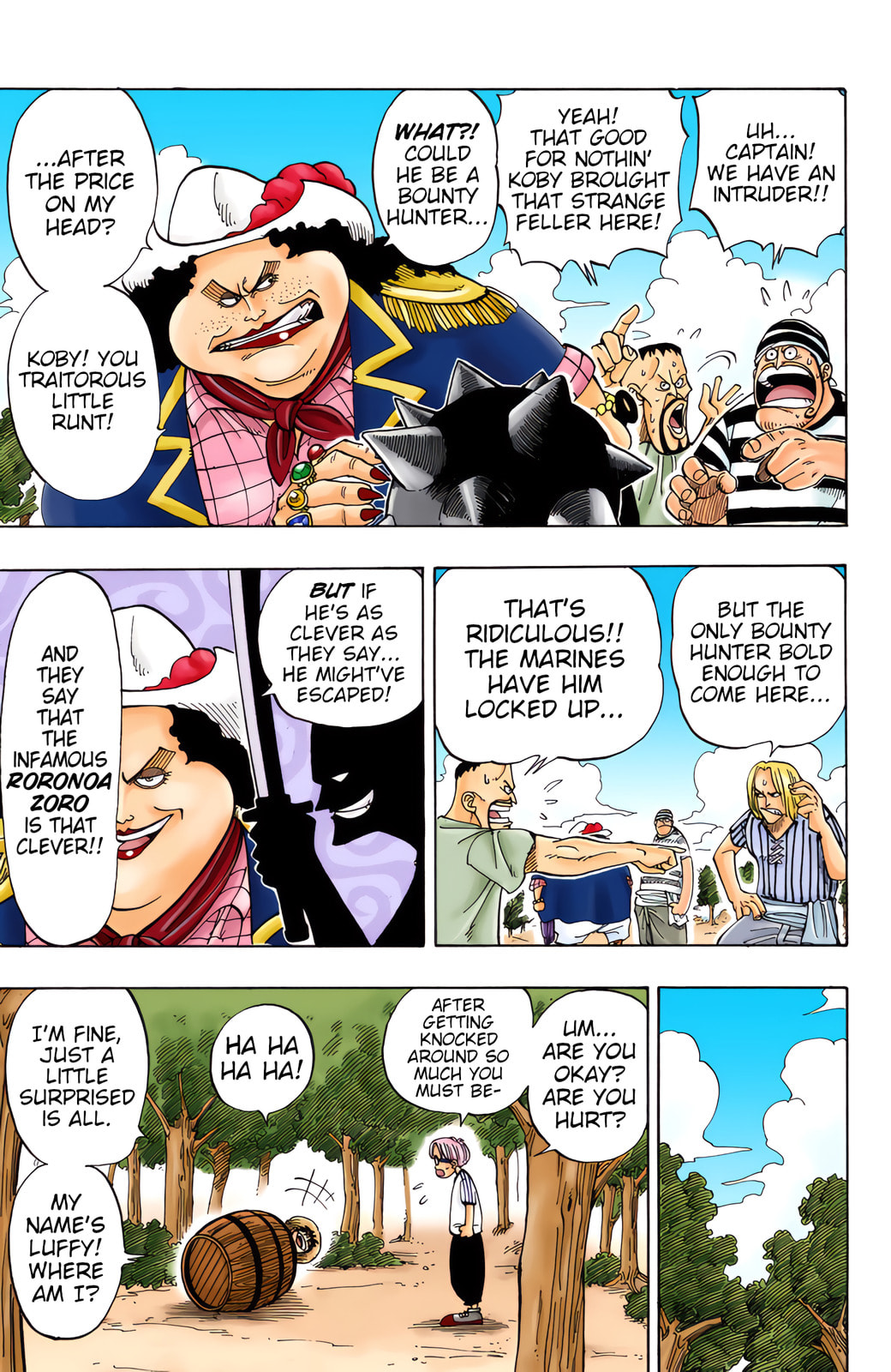Read One Piece (Colored) chapter 2 image 10 on Lezhin