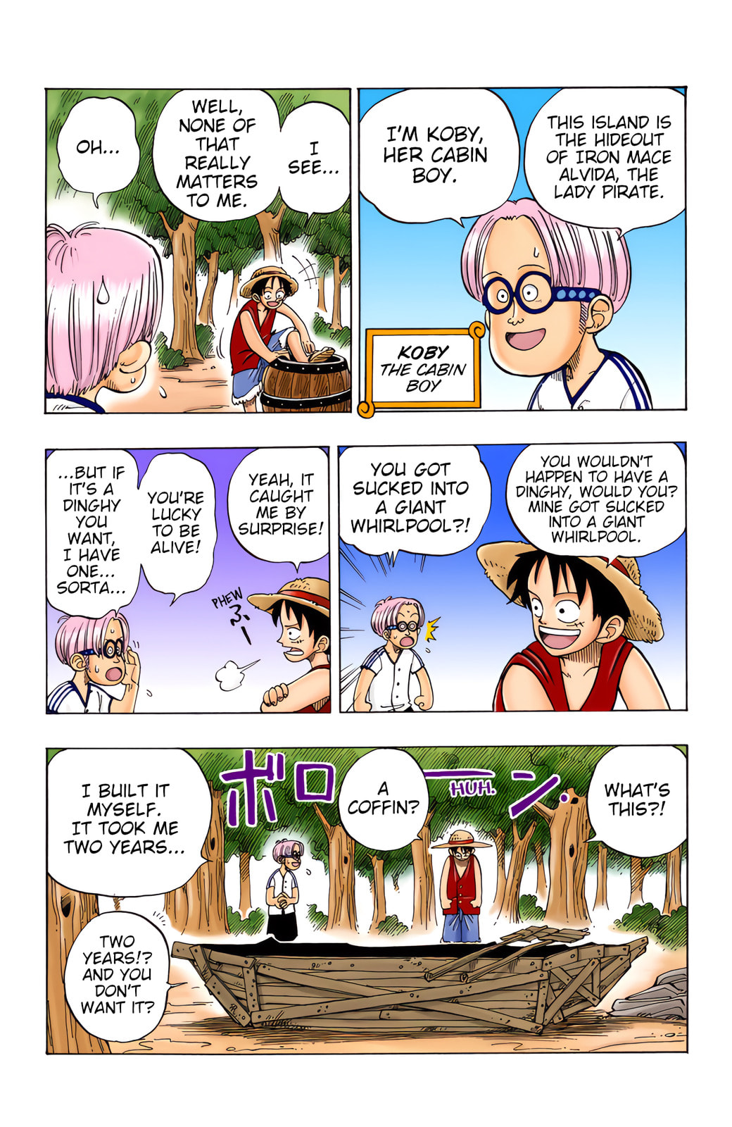 Read One Piece (Colored) chapter 2 image 11 on Lezhin
