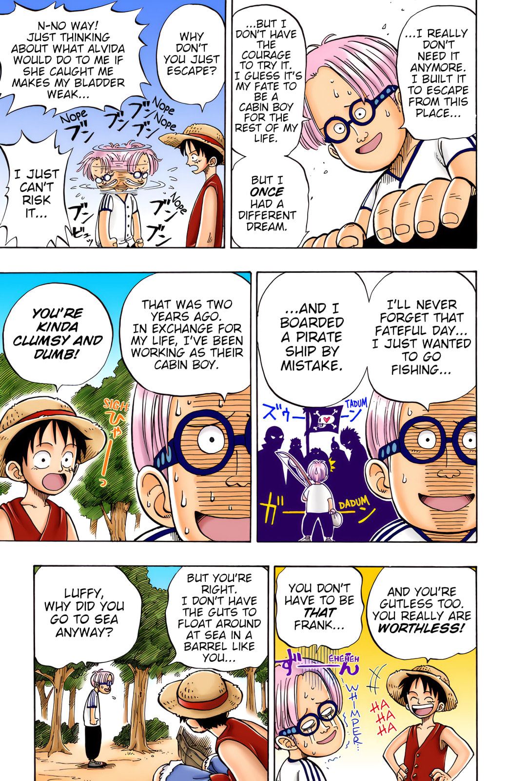 Read One Piece (Colored) chapter 2 image 12 on Lezhin