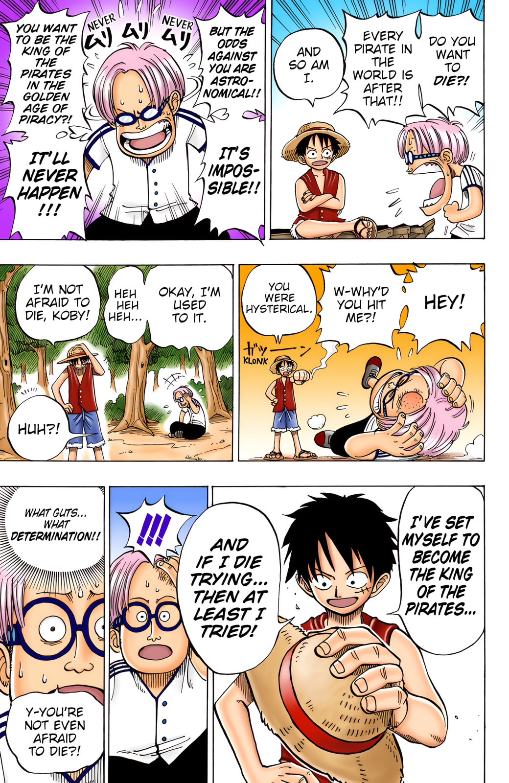 Read One Piece (Colored) chapter 2 image 14 on Lezhin