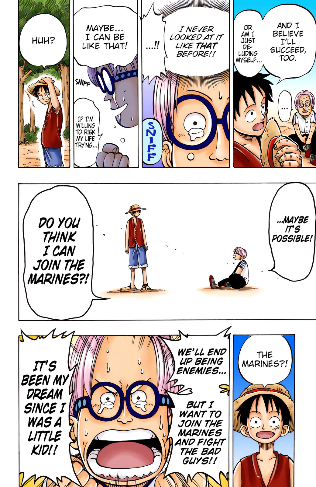 Read One Piece (Colored) chapter 2 image 15 on Lezhin