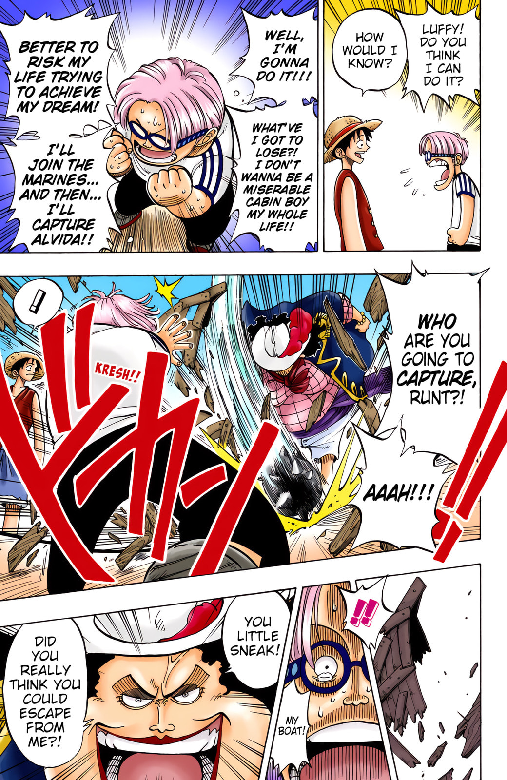 Read One Piece (Colored) chapter 2 image 16 on Lezhin