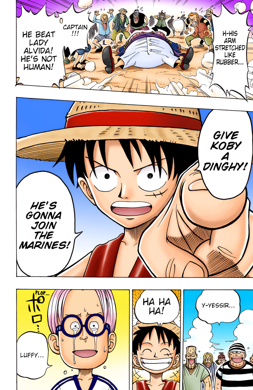 Read One Piece (Colored) chapter 2 image 21 on Lezhin
