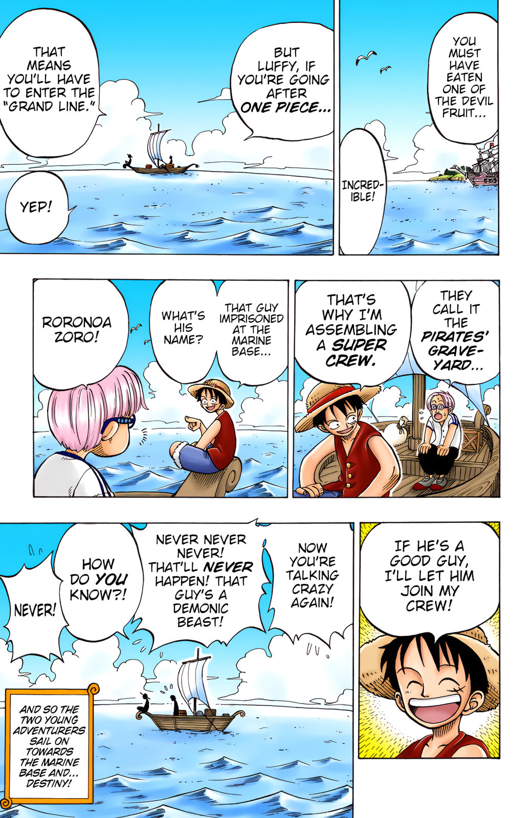 Read One Piece (Colored) chapter 2 image 22 on Lezhin