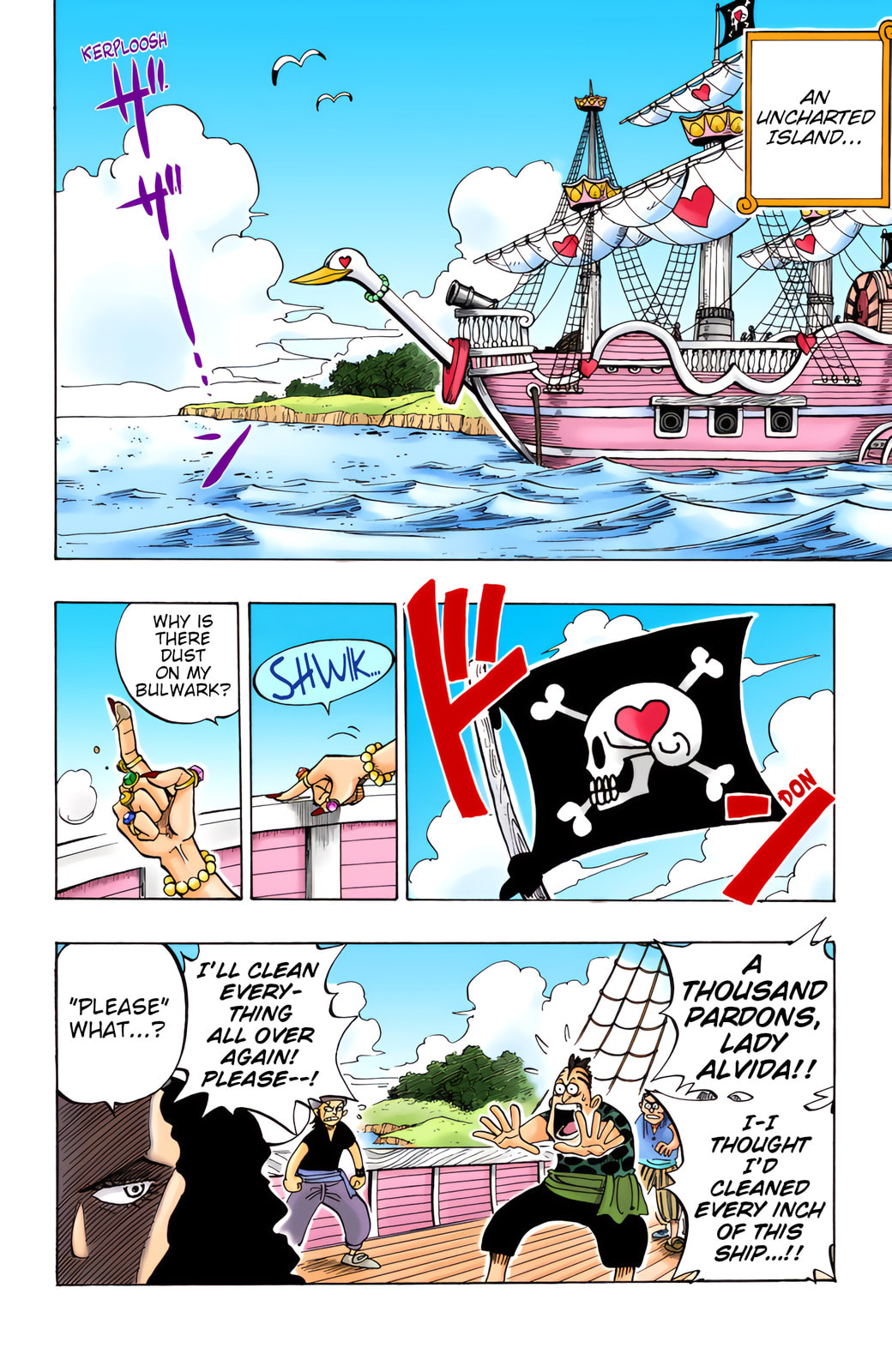 Read One Piece (Colored) chapter 2 image 3 on Lezhin