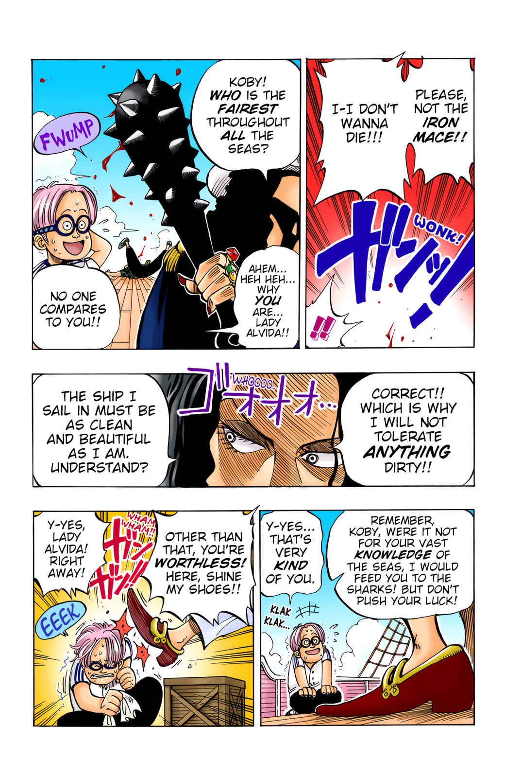 Read One Piece (Colored) chapter 2 image 4 on Lezhin