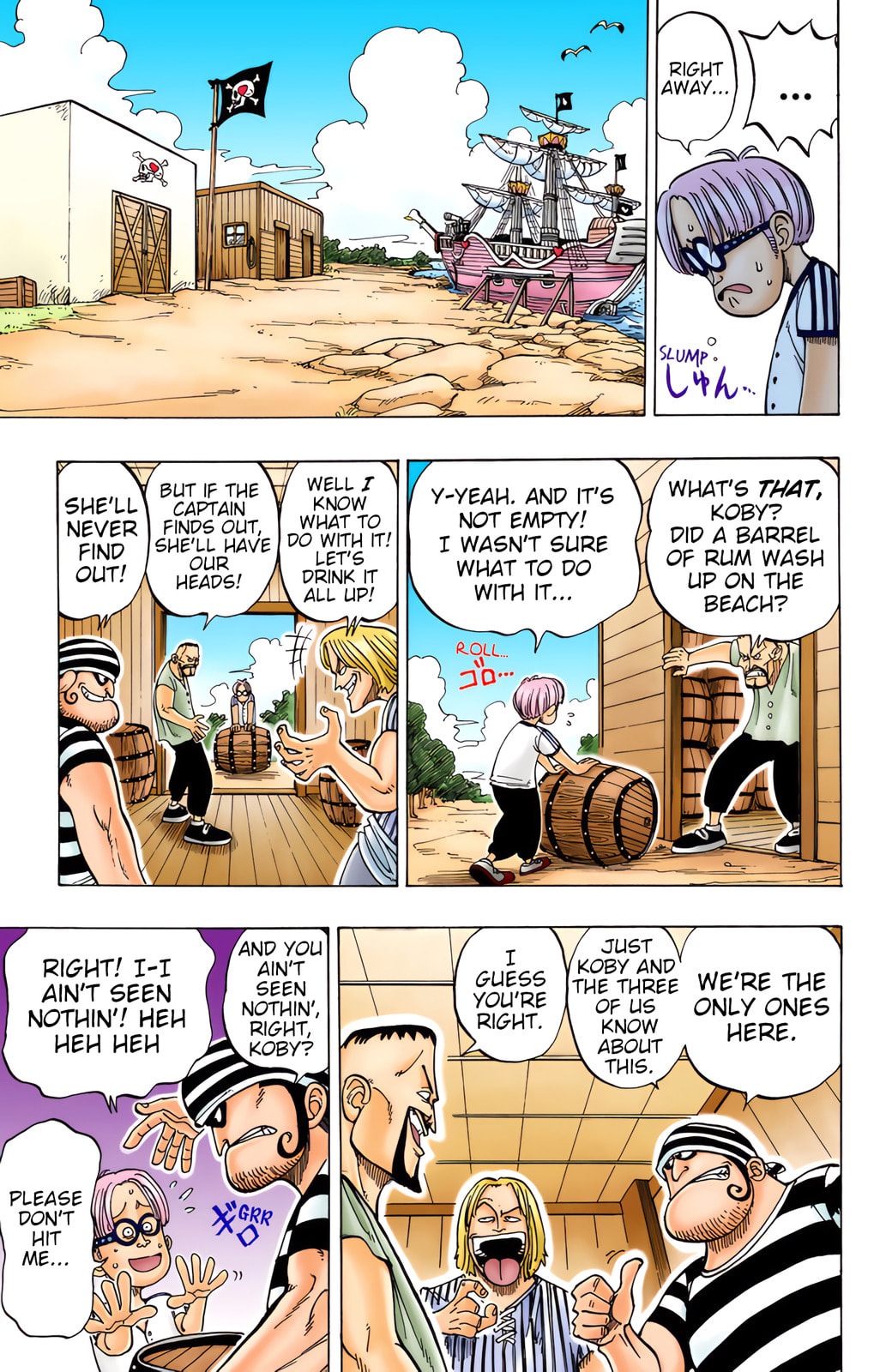 Read One Piece (Colored) chapter 2 image 6 on Lezhin