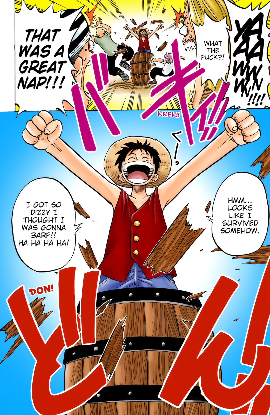 Read One Piece (Colored) chapter 2 image 7 on Lezhin